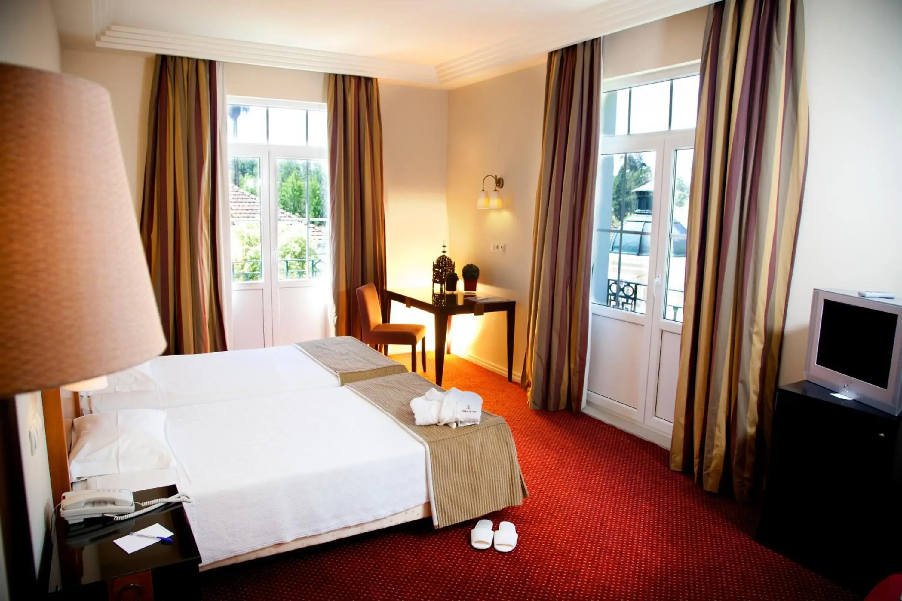 Double Room with Pool View in Hotel Termas da Curia Double Room with Pool View in Hotel Termas da Curia