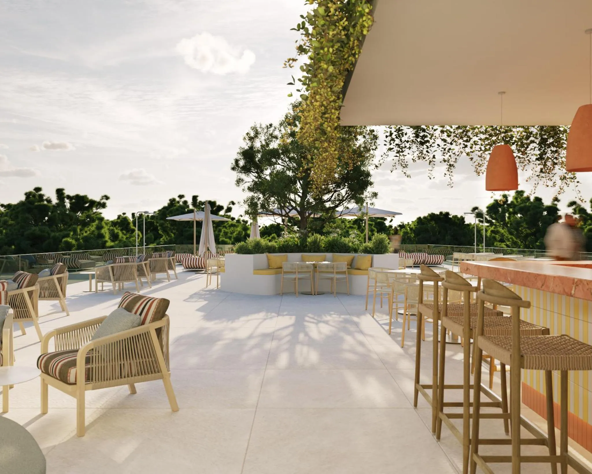 Area and facilities in Ipanema Park