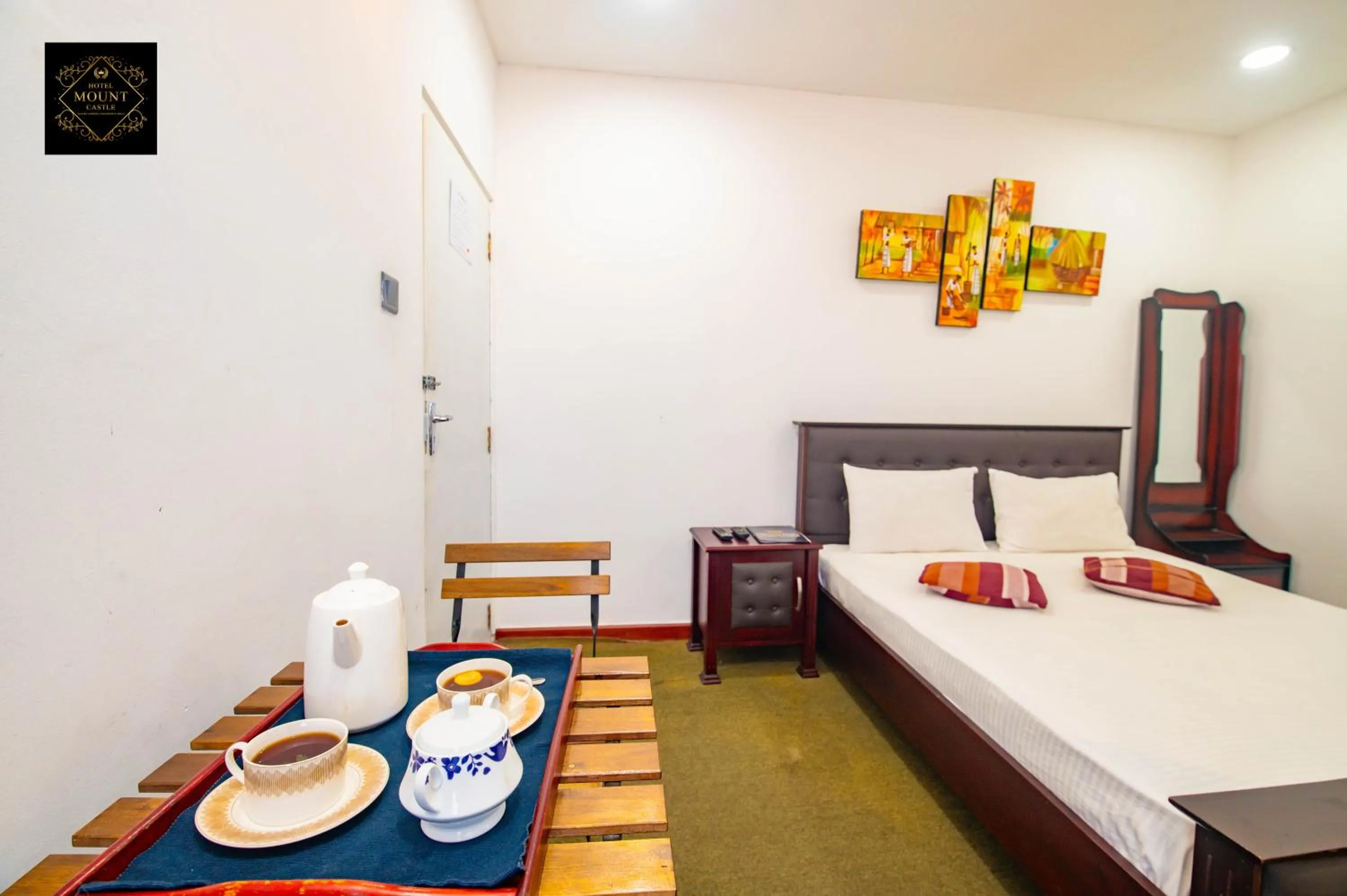 Bed in Hotel Mount Castle