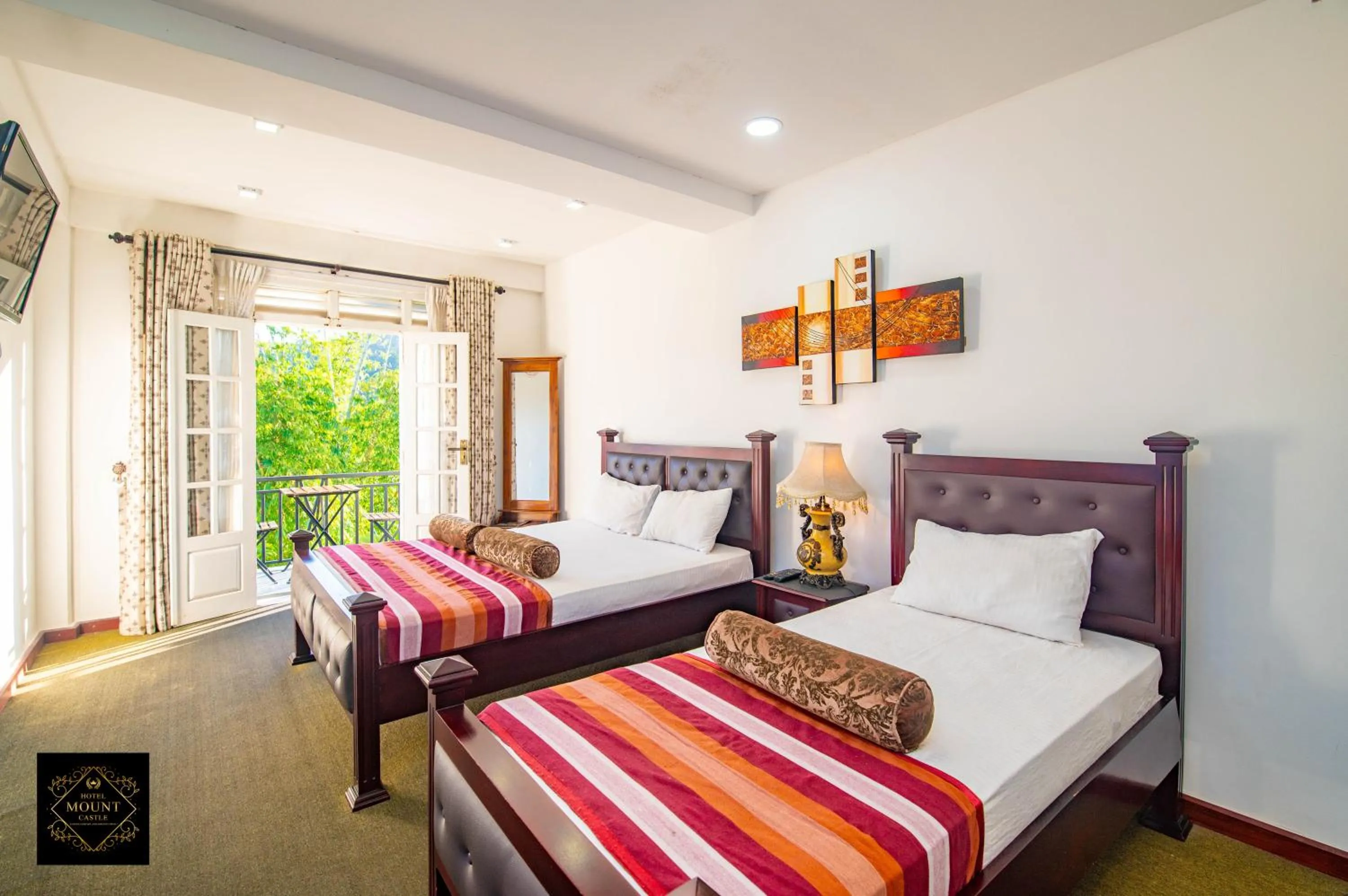 Bed in Hotel Mount Castle