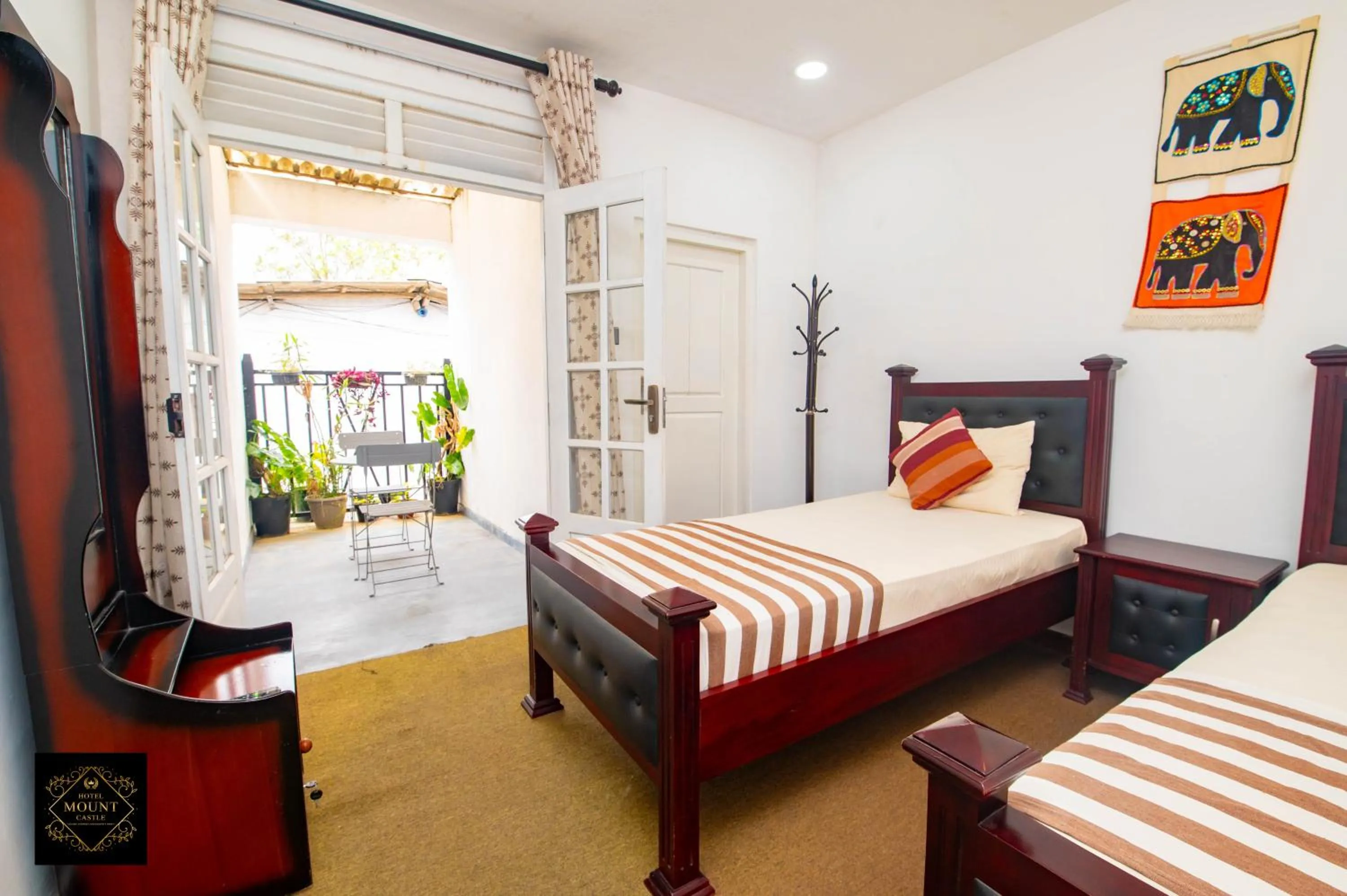 Bed in Hotel Mount Castle