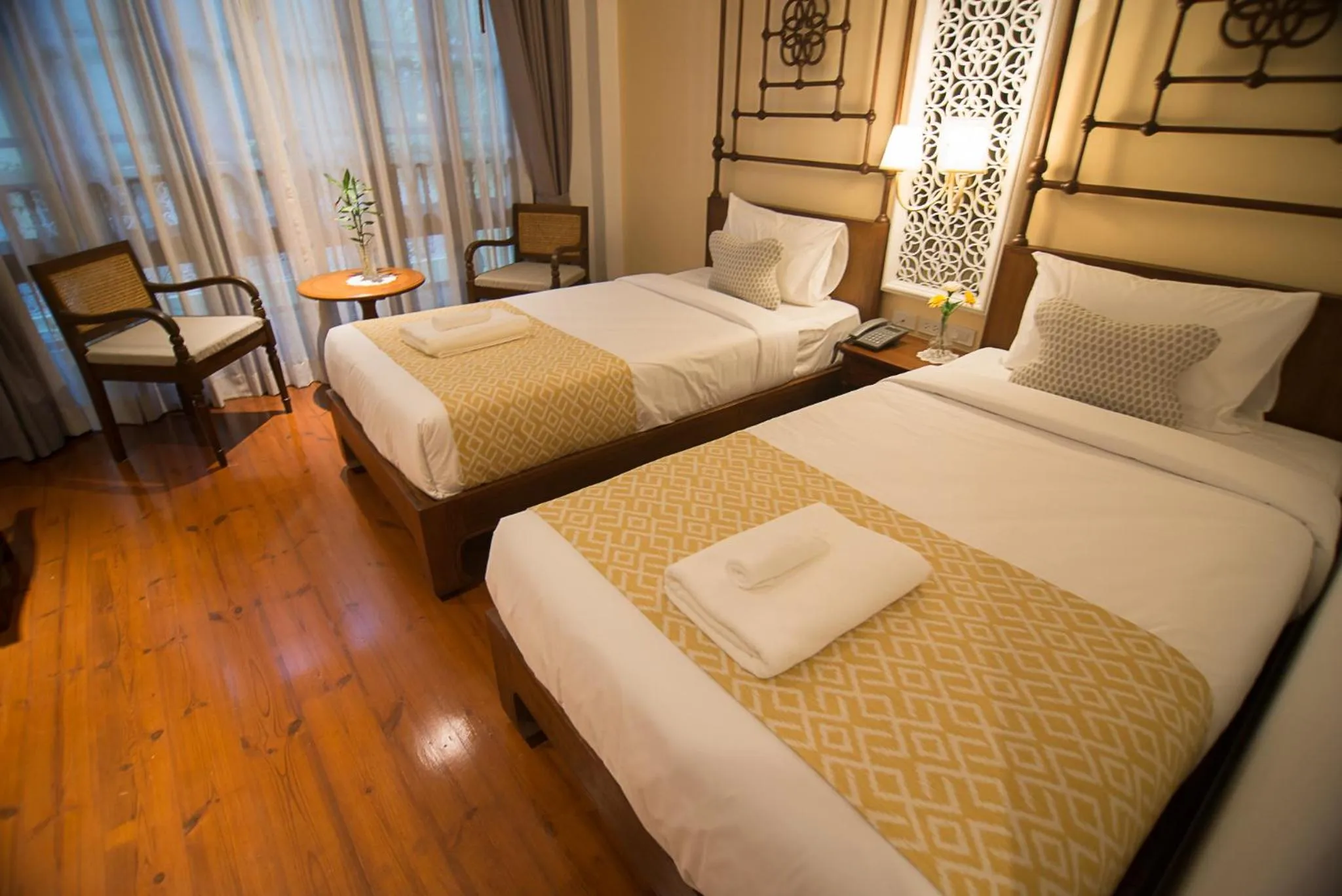 Bed in WOO Gallery & Boutique hotel