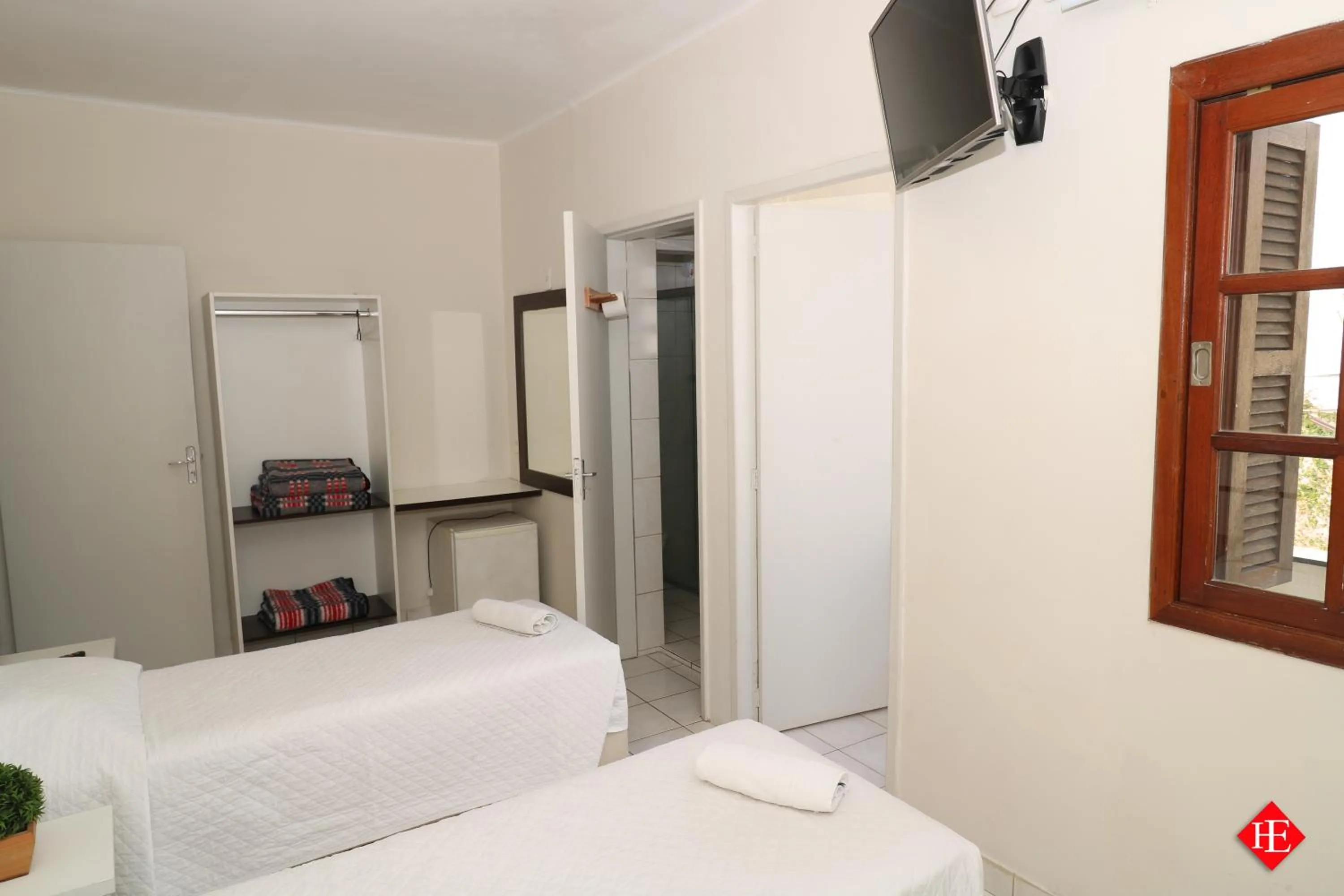 Bed in Hotel Elevado