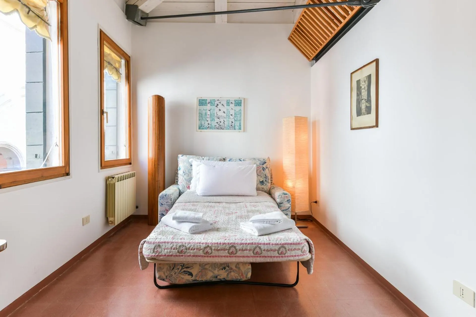 Bed in Secret Loft