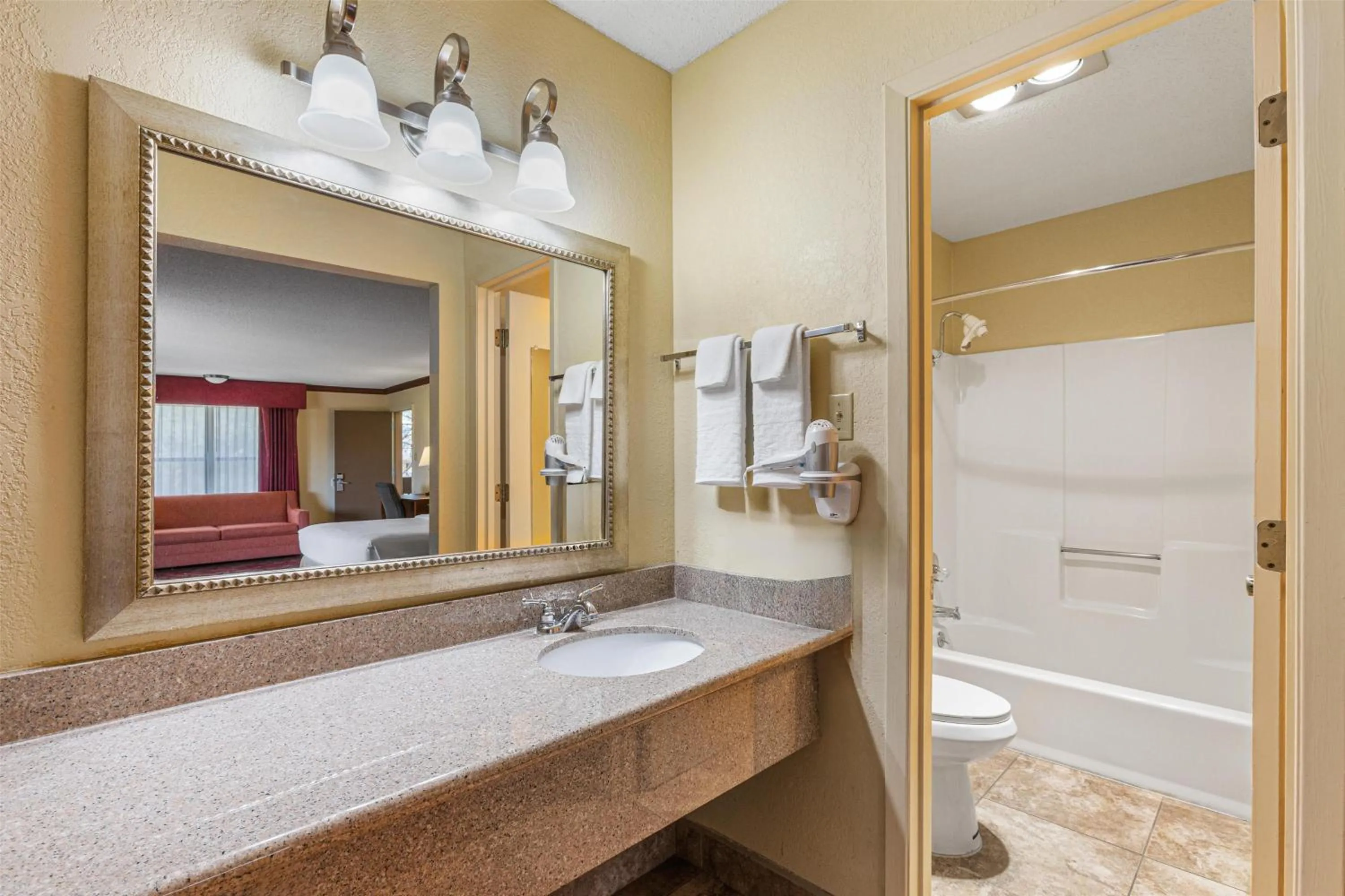 Bathroom in Best Western Pine Springs Inn