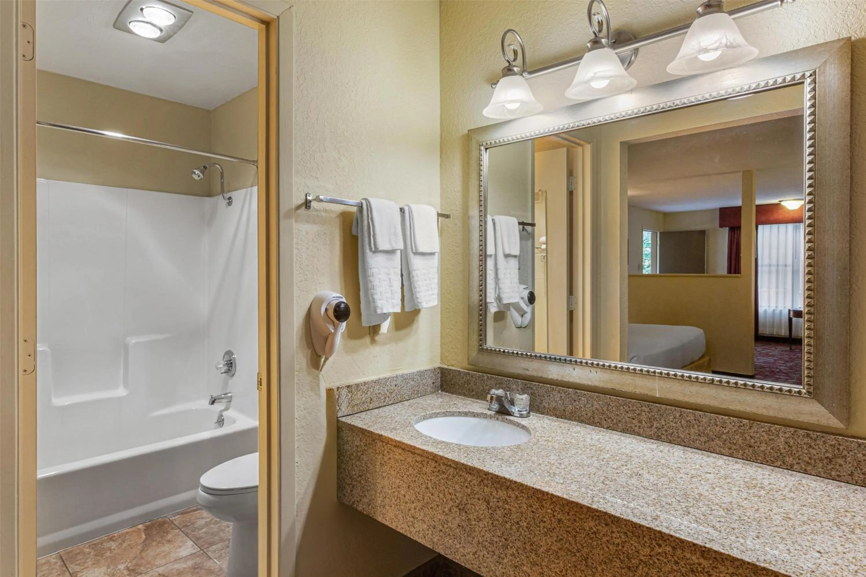 Bathroom in Best Western Pine Springs Inn