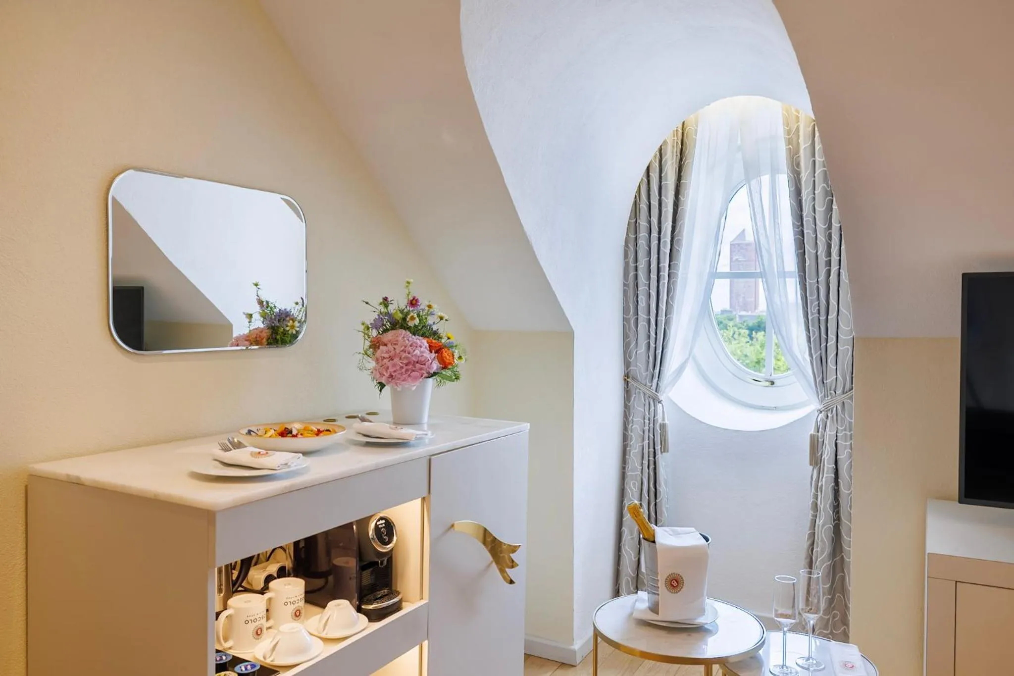 Living room in Boscolo Lyon Hotel & Spa