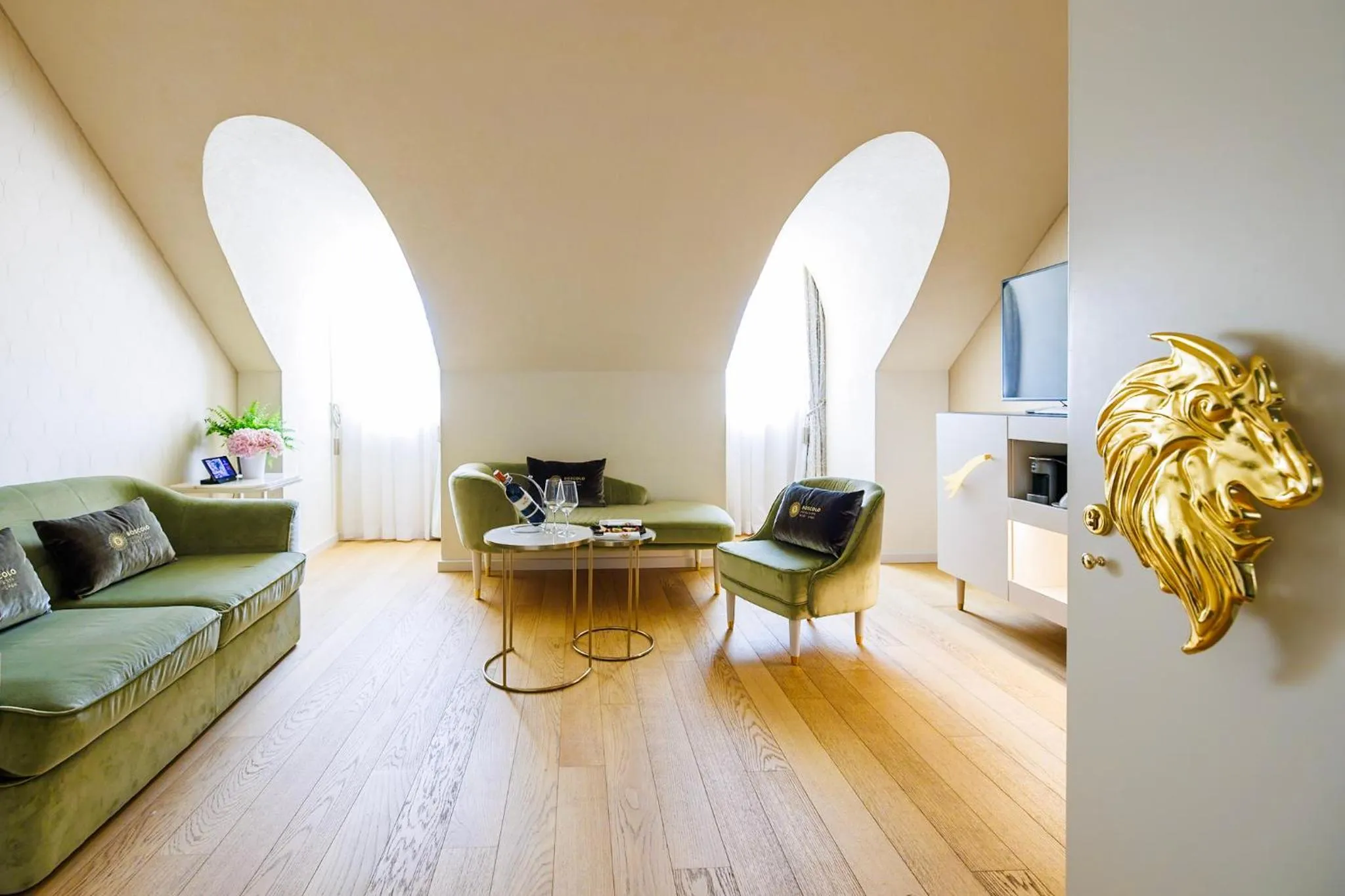 Living room in Boscolo Lyon Hotel & Spa