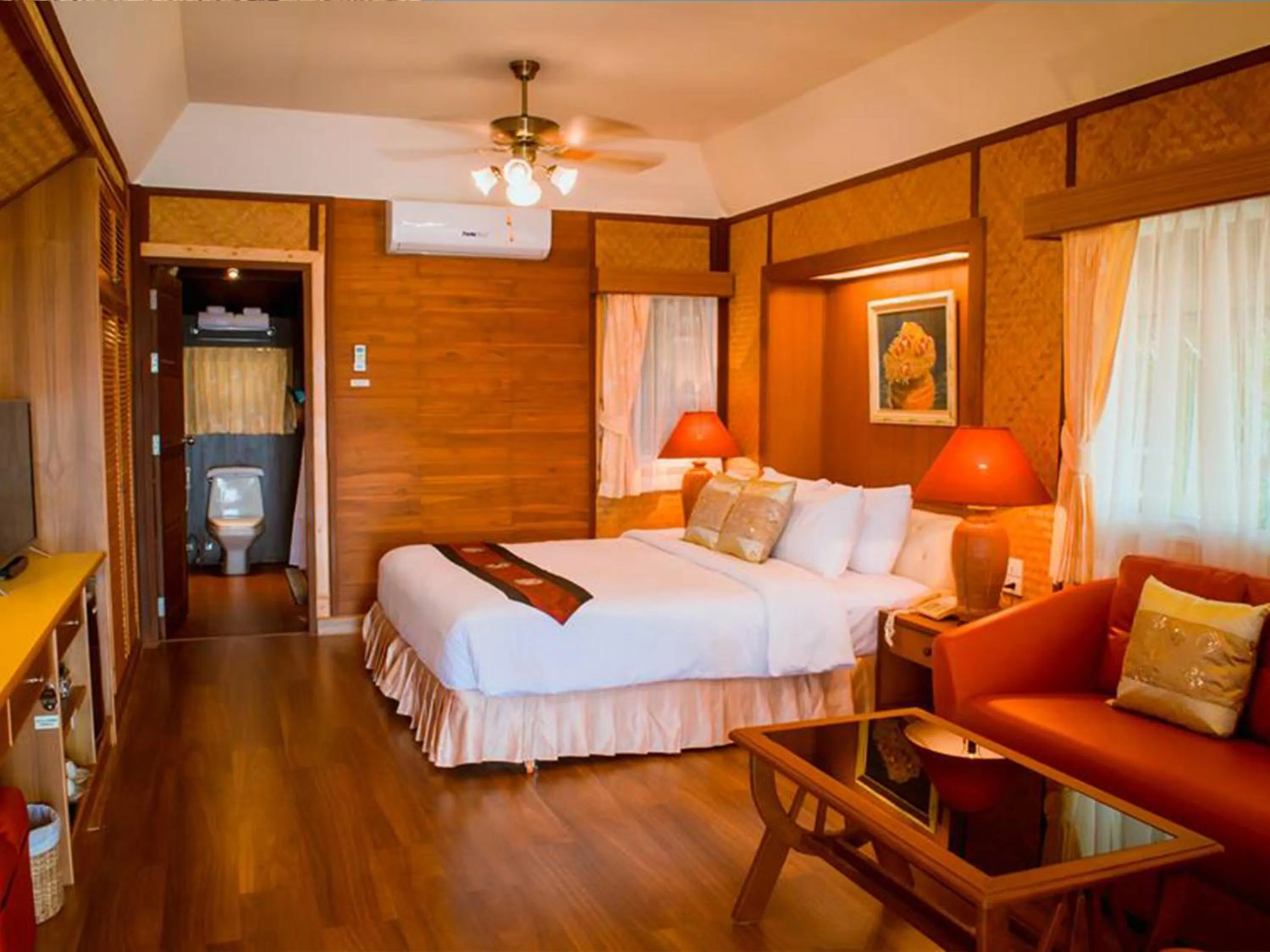 Coffee/tea facilities, Bed in The Sunset Village -SHA PLUS CERTIFIED