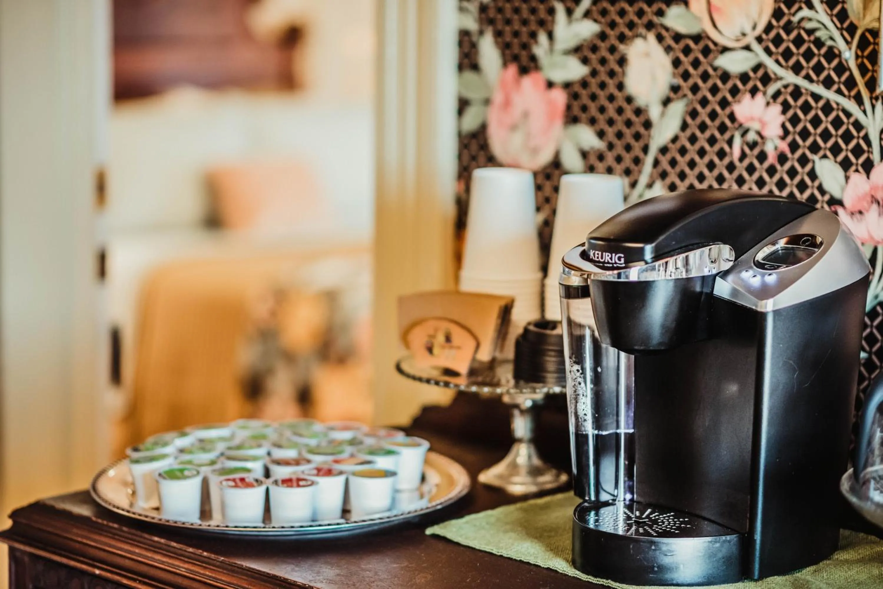 Food and drinks in The Claiborne Bed and Breakfast