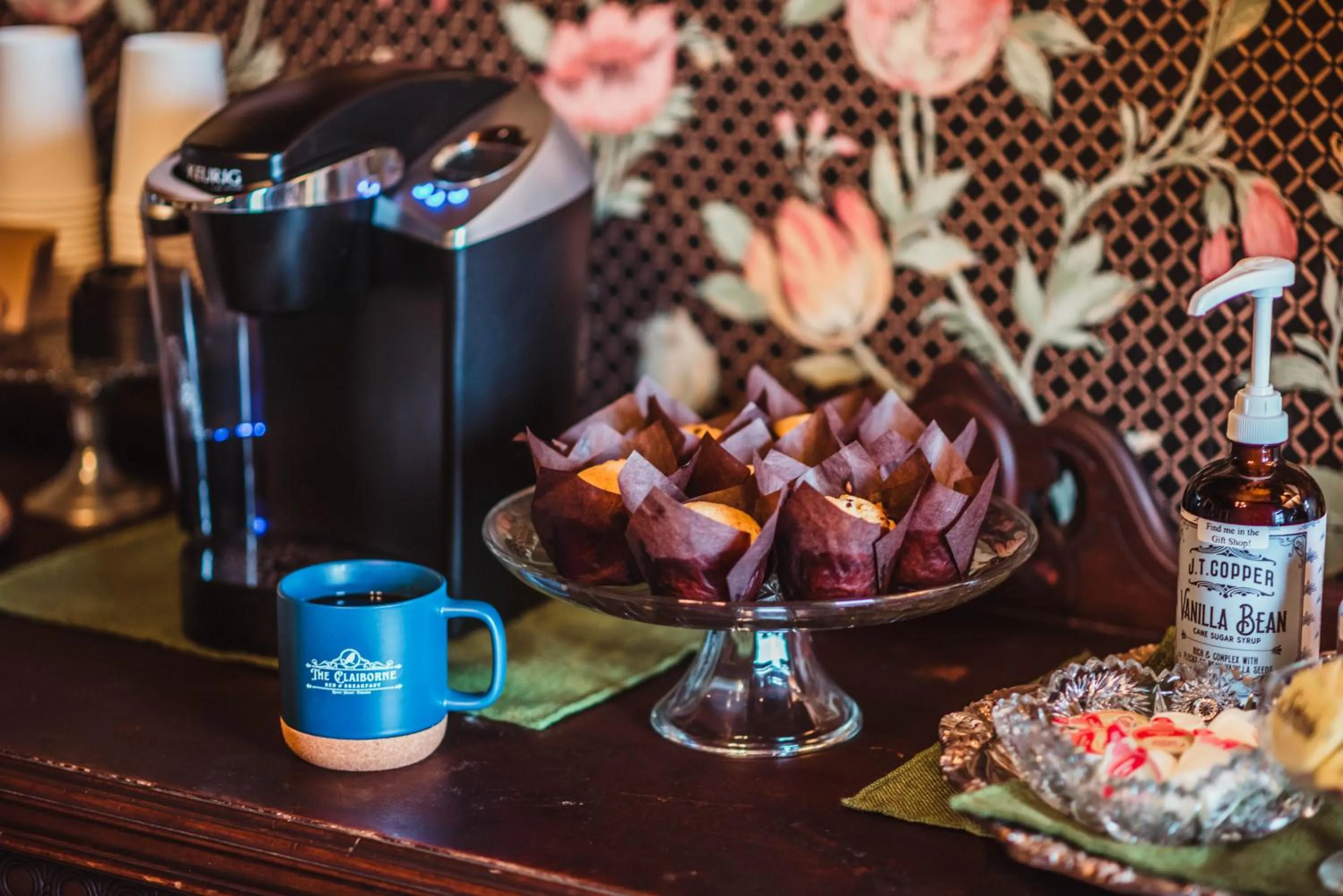 Coffee/tea facilities in The Claiborne Bed and Breakfast