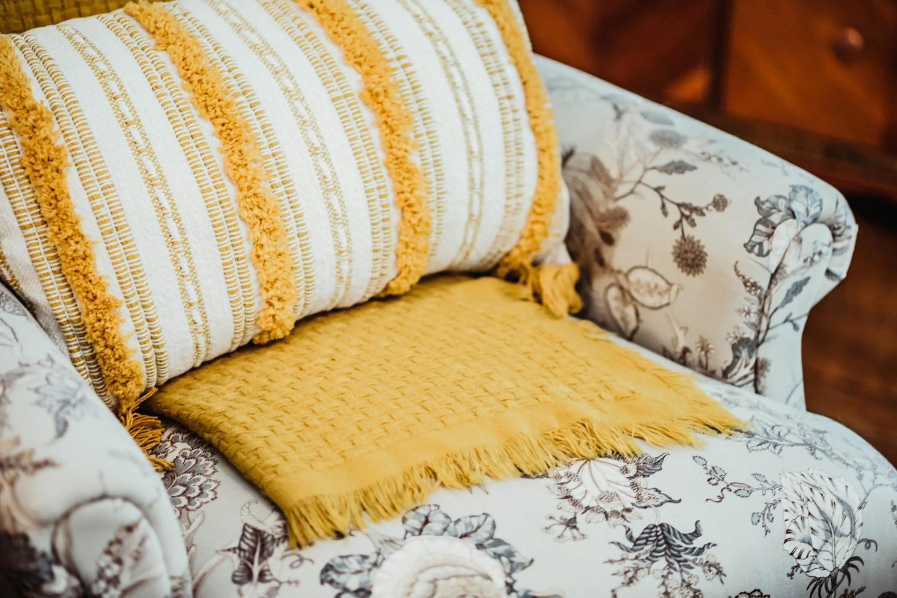 Seating area in The Claiborne Bed and Breakfast