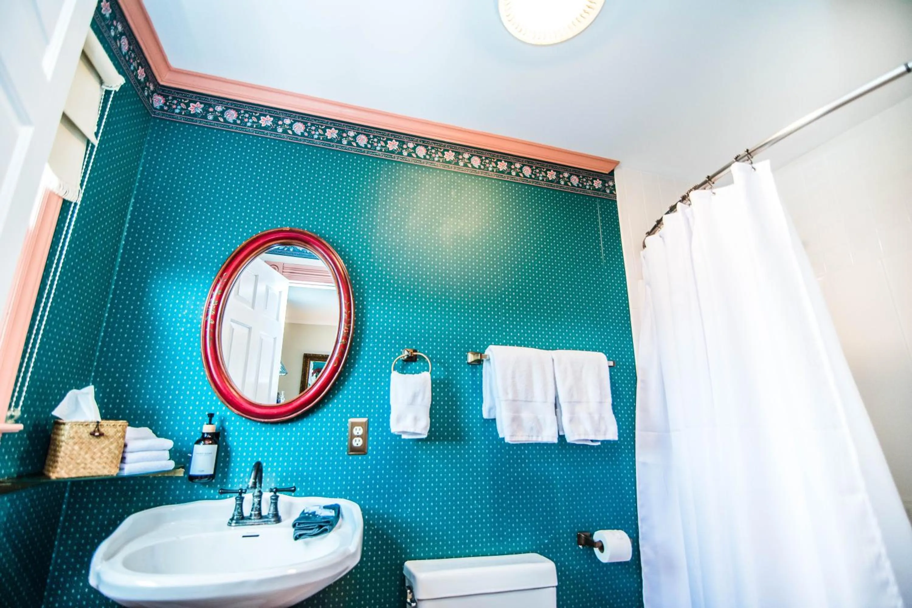 Bathroom in The Claiborne Bed and Breakfast