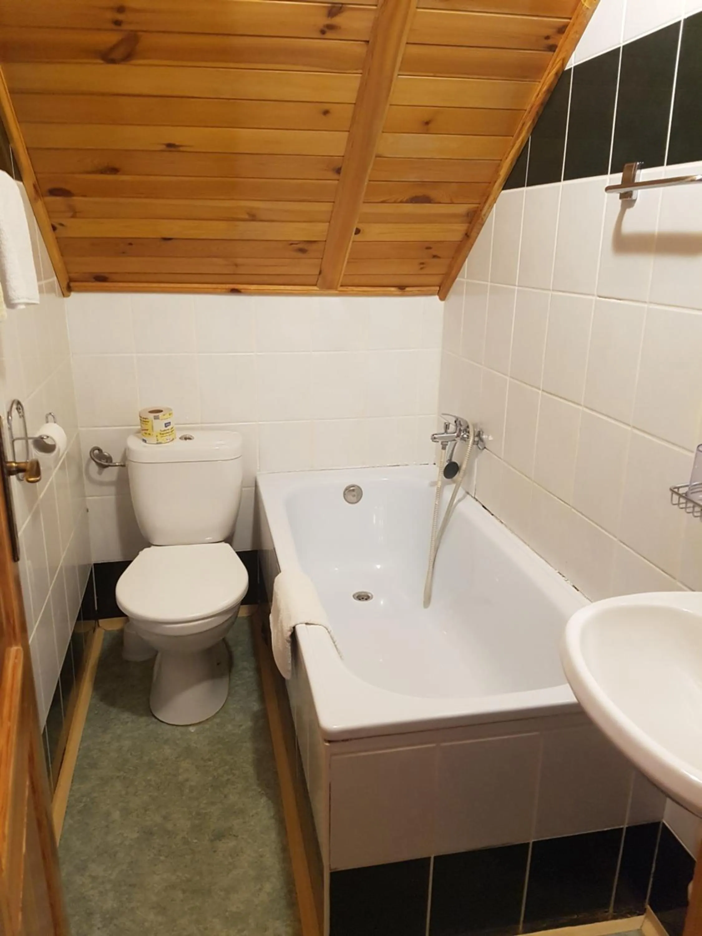 Toilet in Hostinec Selský dvůr