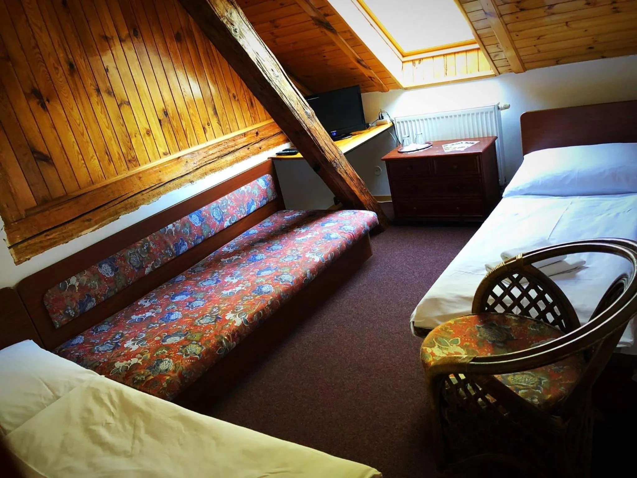 Photo of the whole room, Bed in Hostinec Selský dvůr