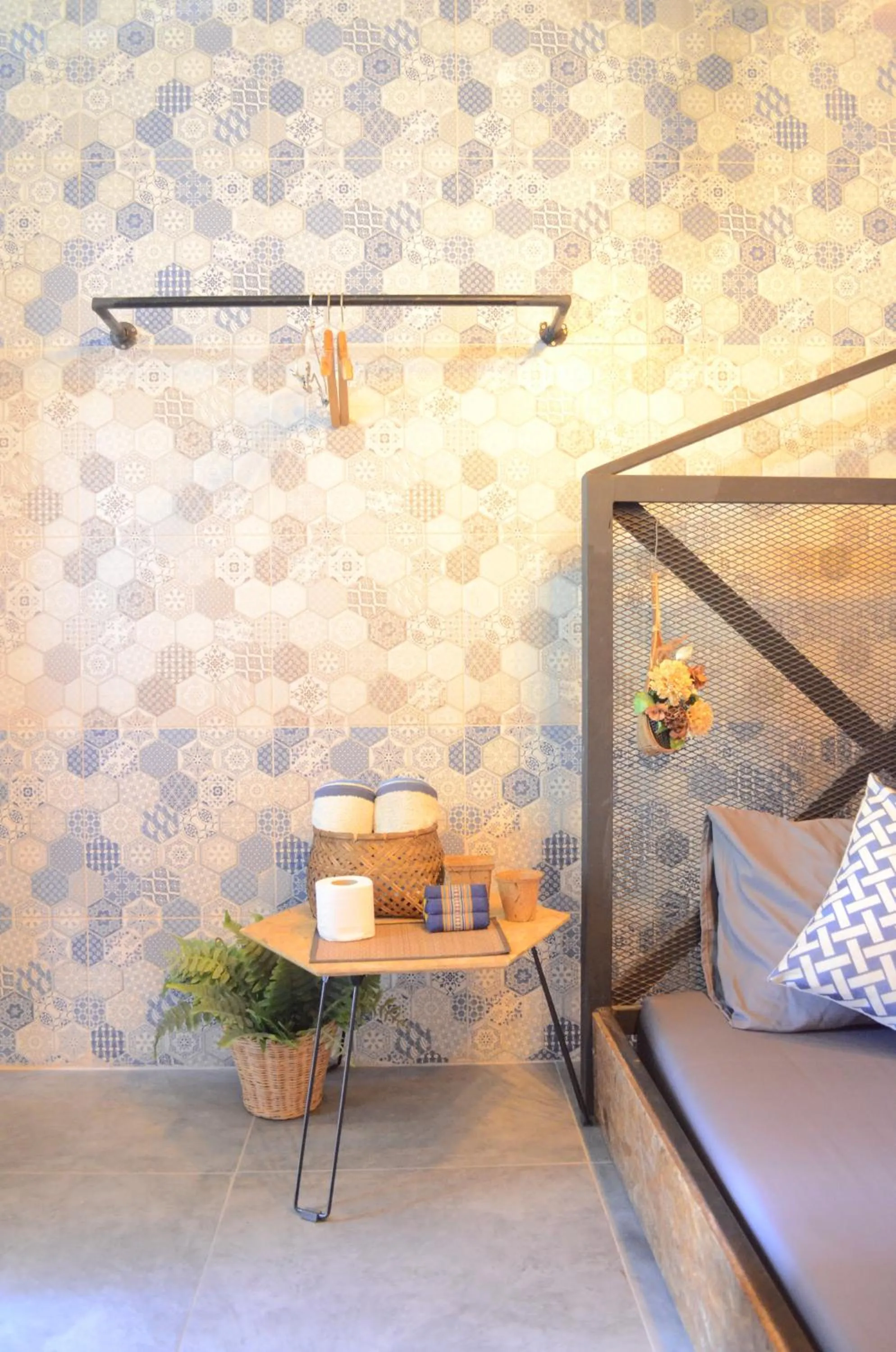 Bed in Dawnthaya Ayutthaya Art House บ้านดอนธยๅ อยุธยา