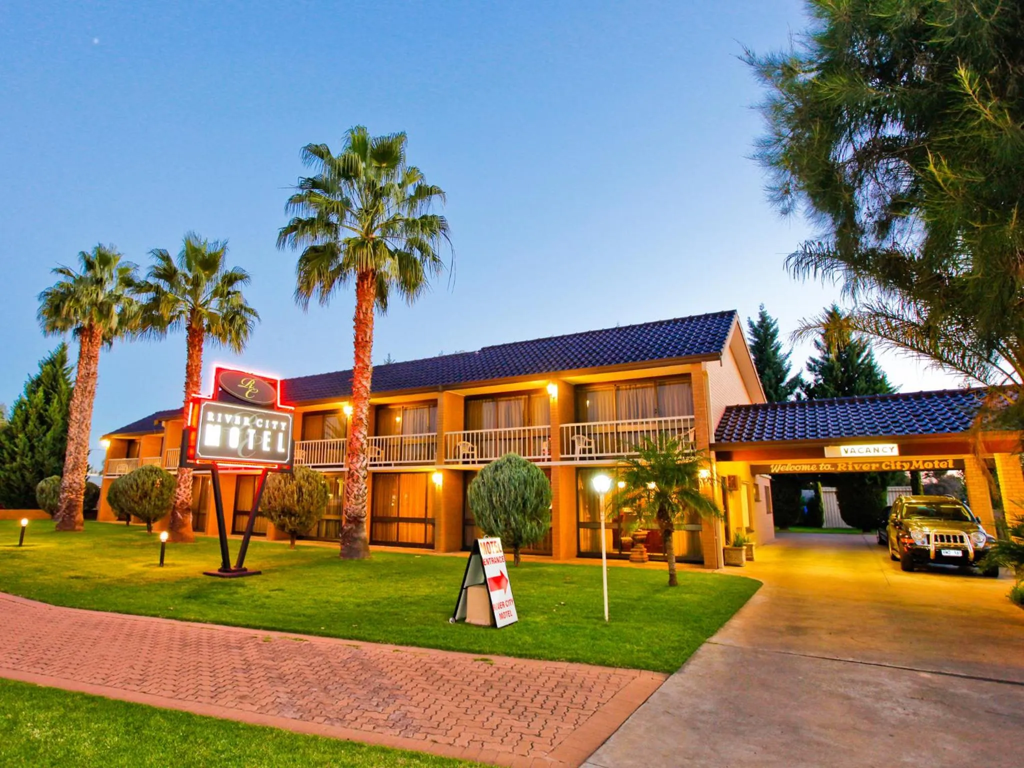 Facade/entrance in Mildura River City Motel