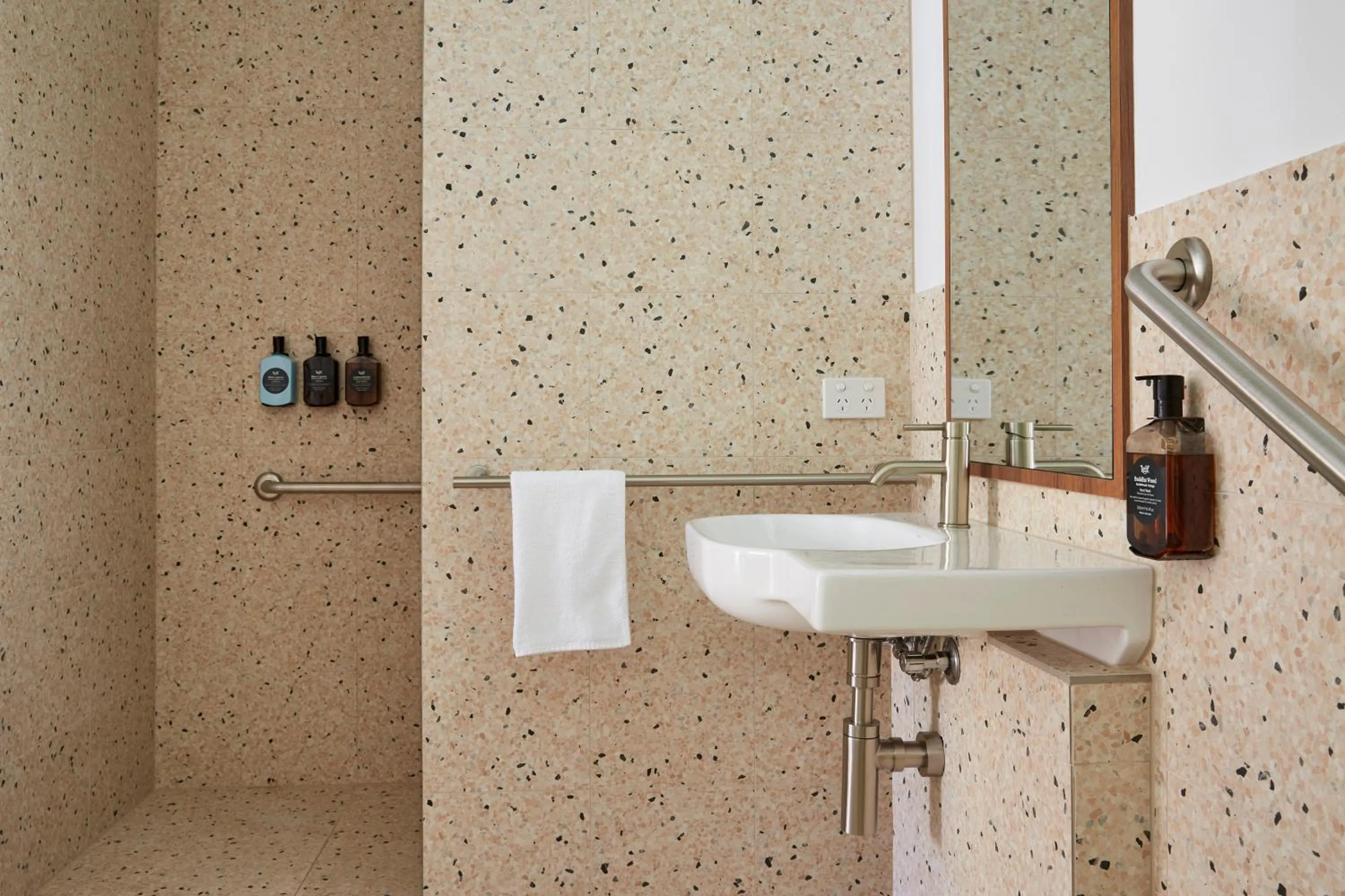 Bathroom in The Sails Motel Brunswick Heads