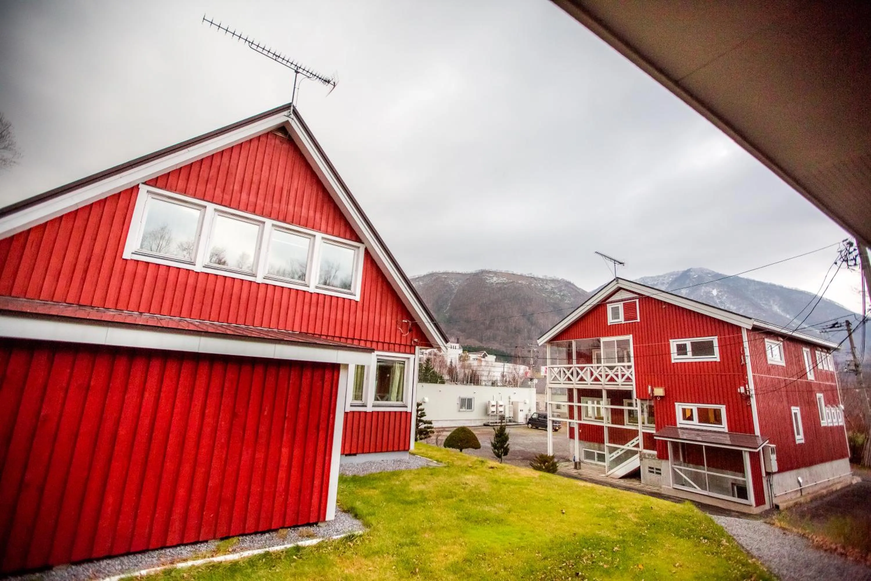 Property building in Rusutsu Lodges Pension Lilla Huset