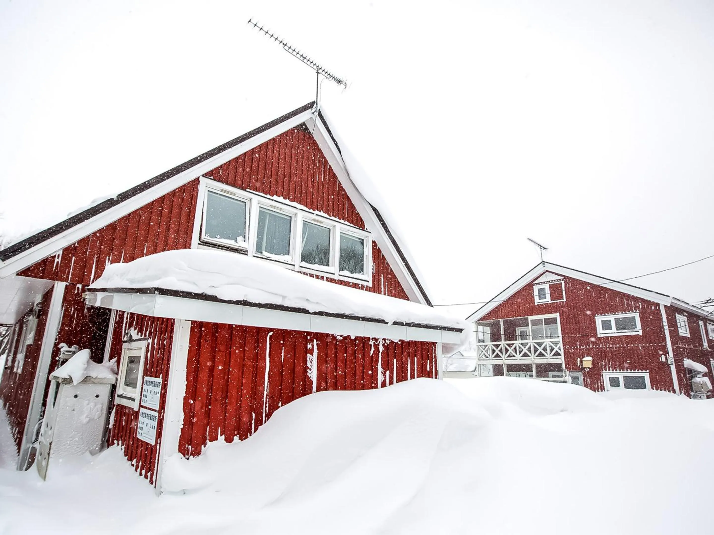 Property building in Rusutsu Lodges Pension Lilla Huset