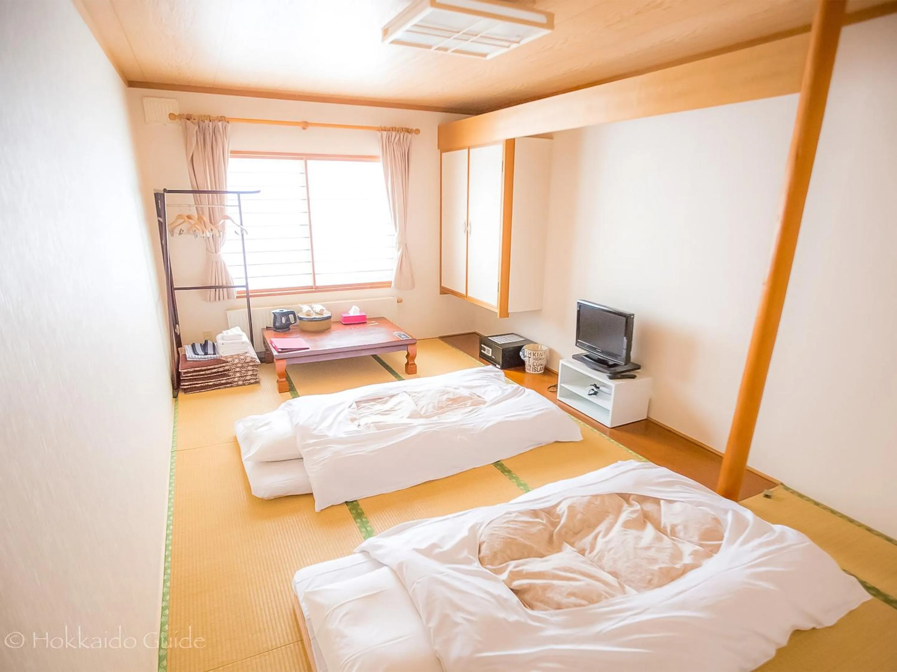 TV and multimedia, Bed in Rusutsu Lodges Pension Lilla Huset