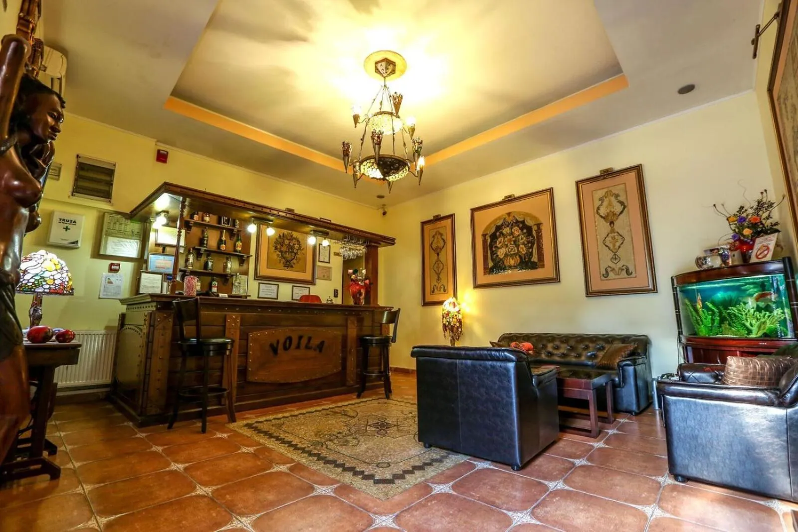 Lobby or reception in Voila Inn