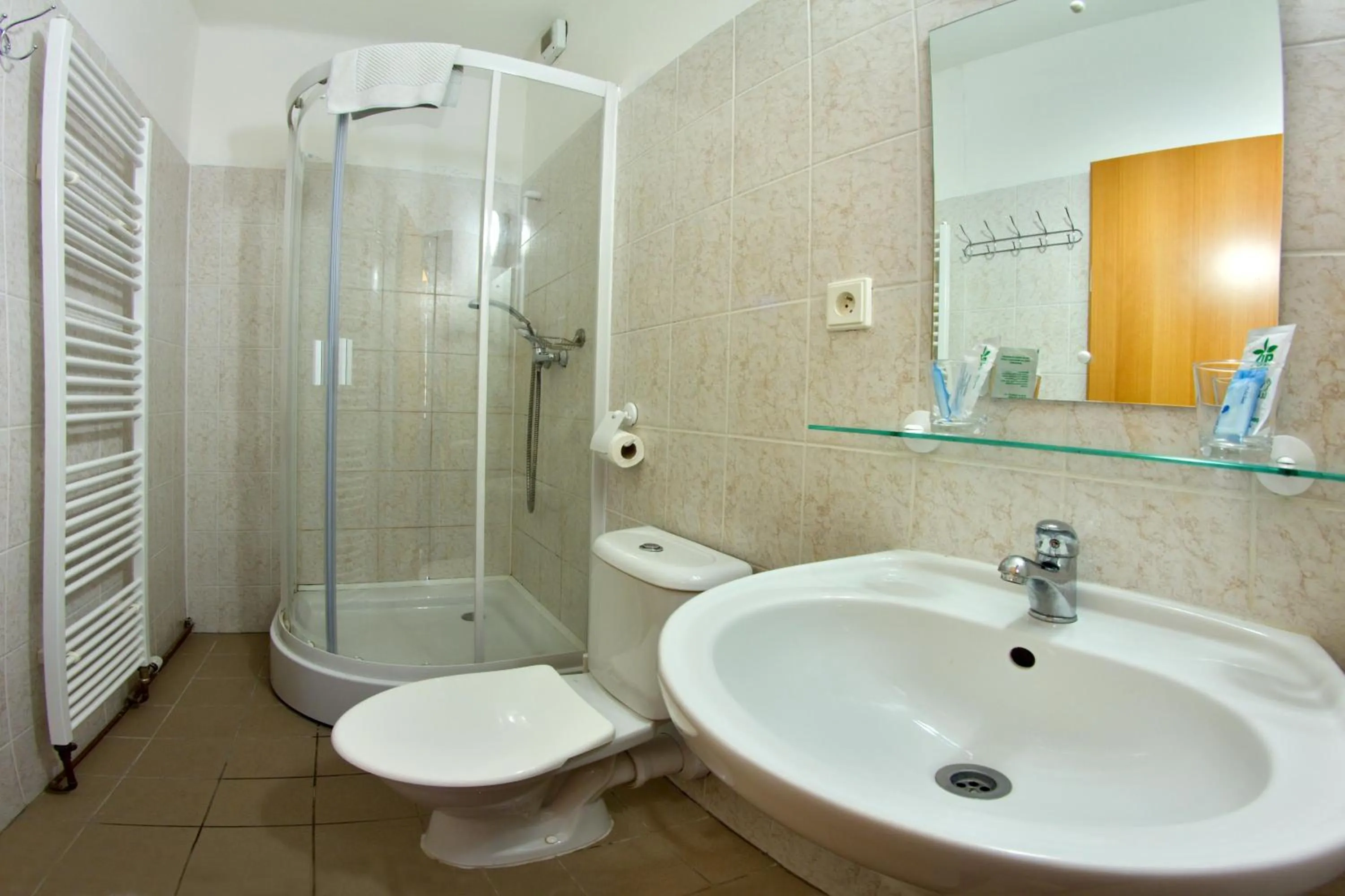 Bathroom in Hotel pod Šikmou Věží