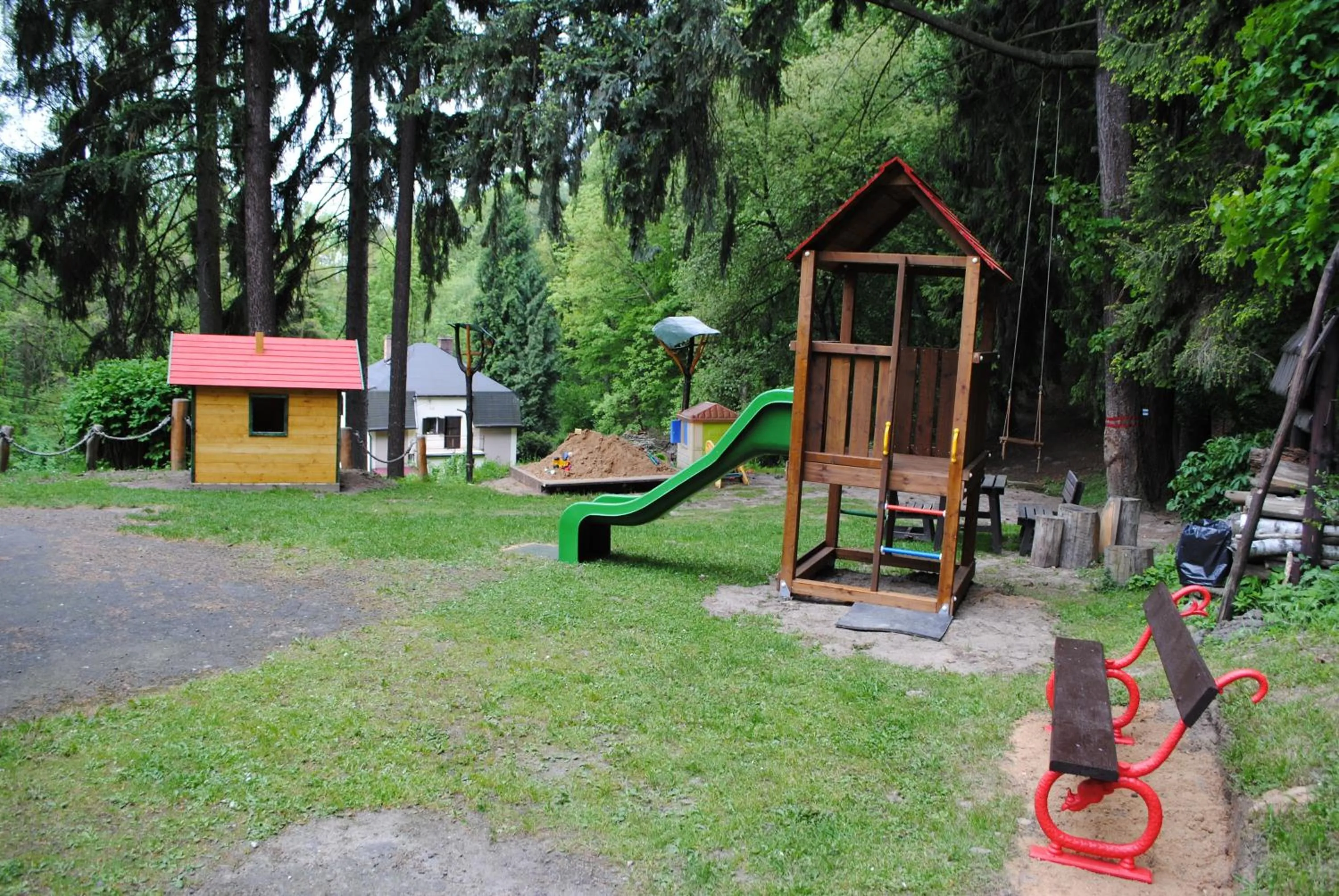 Children play ground in Hotel pod Šikmou Věží