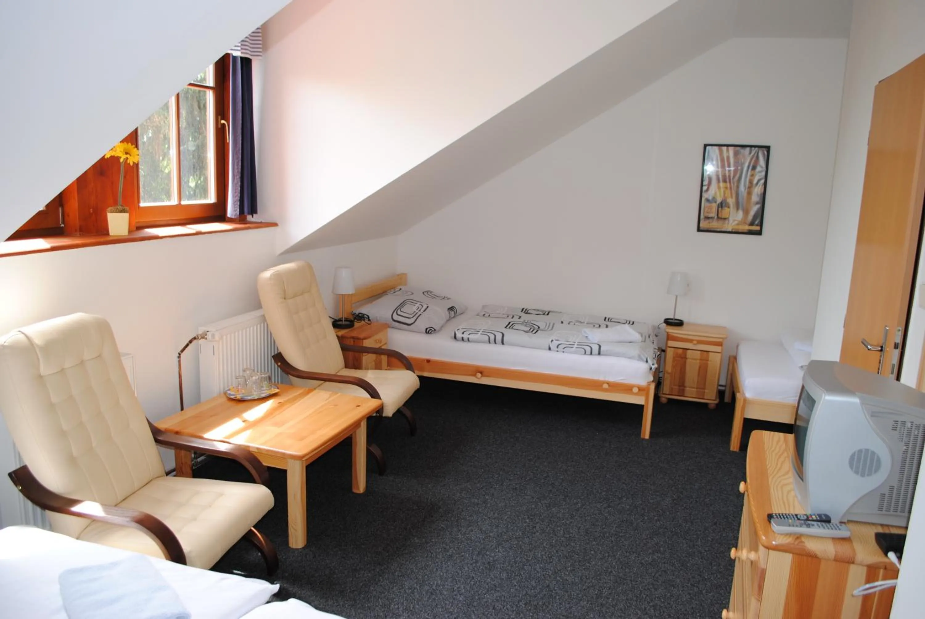 Bed in Hotel pod Šikmou Věží