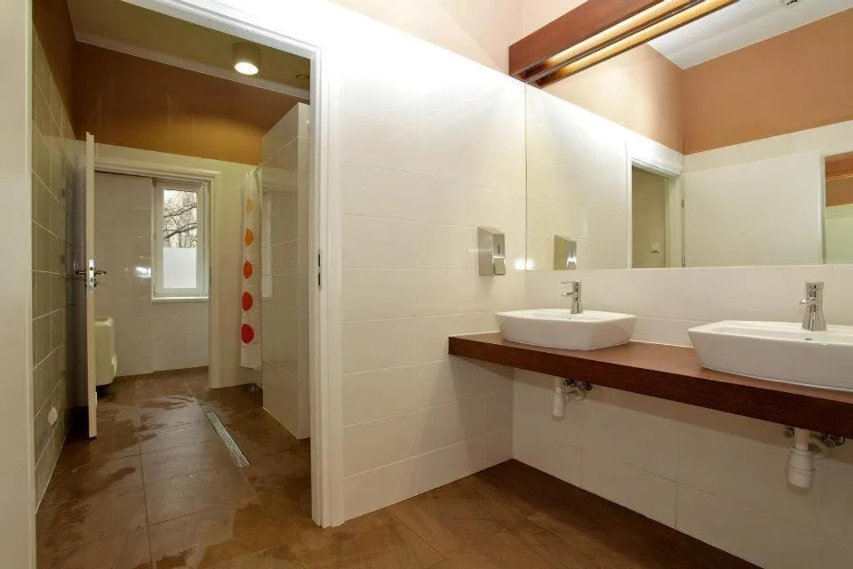 Bathroom in Grampa's Hostel