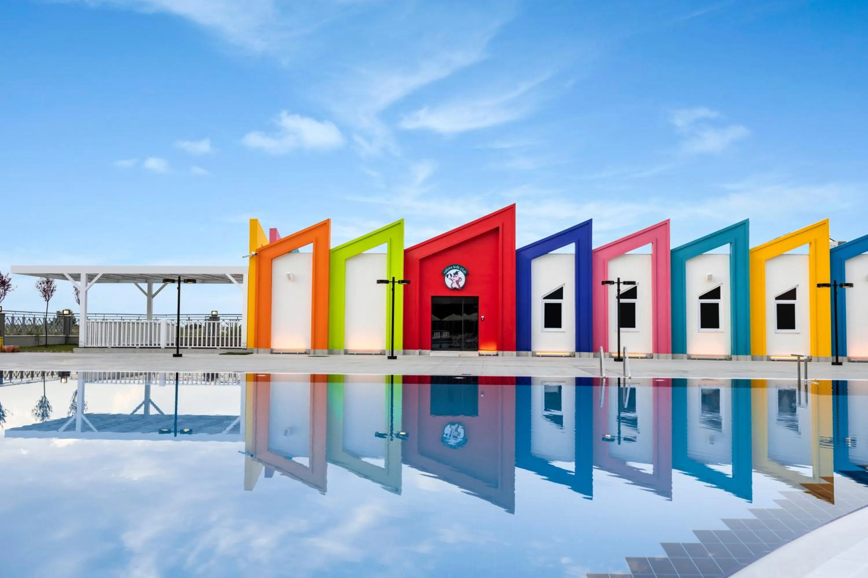Pool view in Greenwood Suites Resort