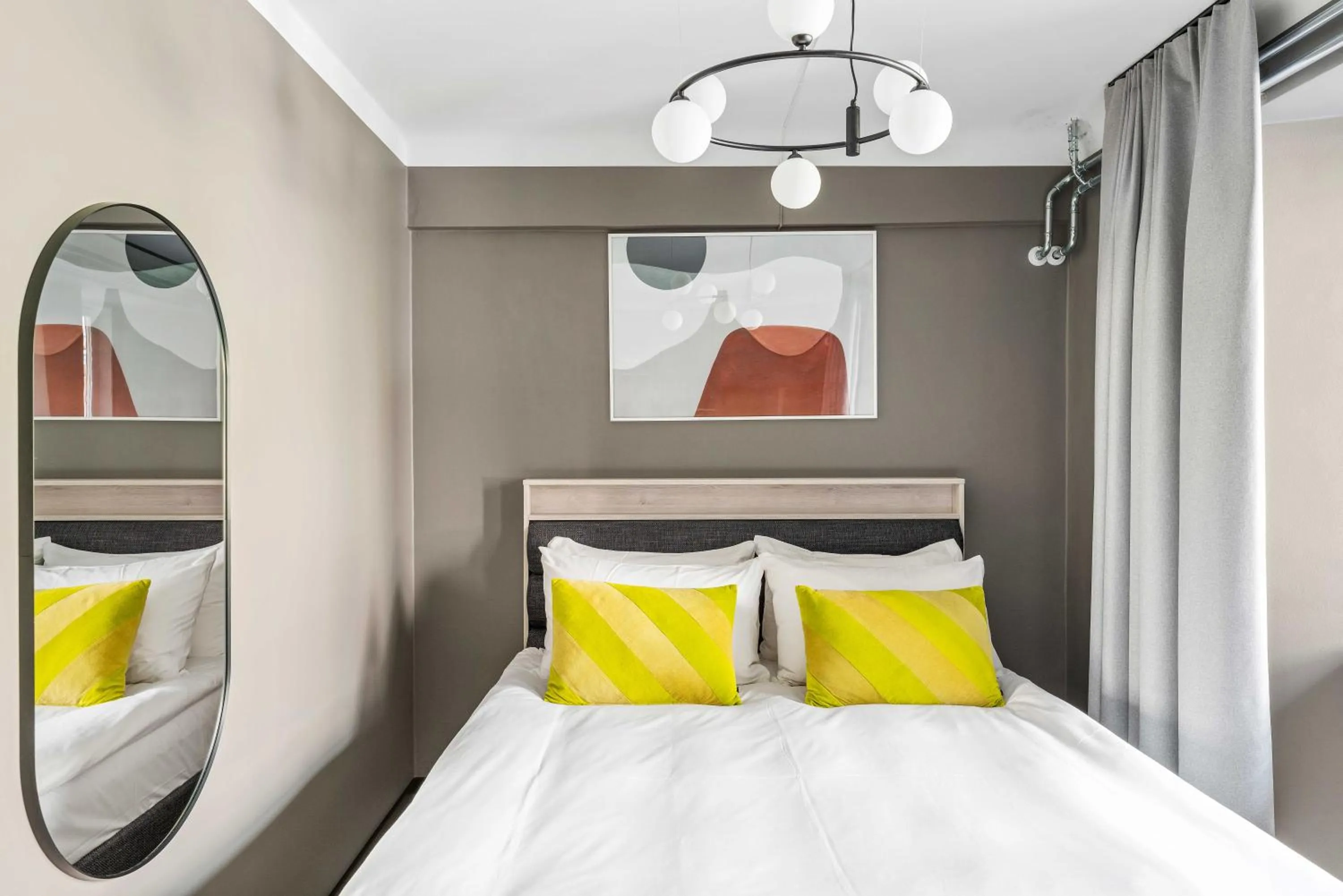 Bedroom, Bed in Numa I Hallen Apartments