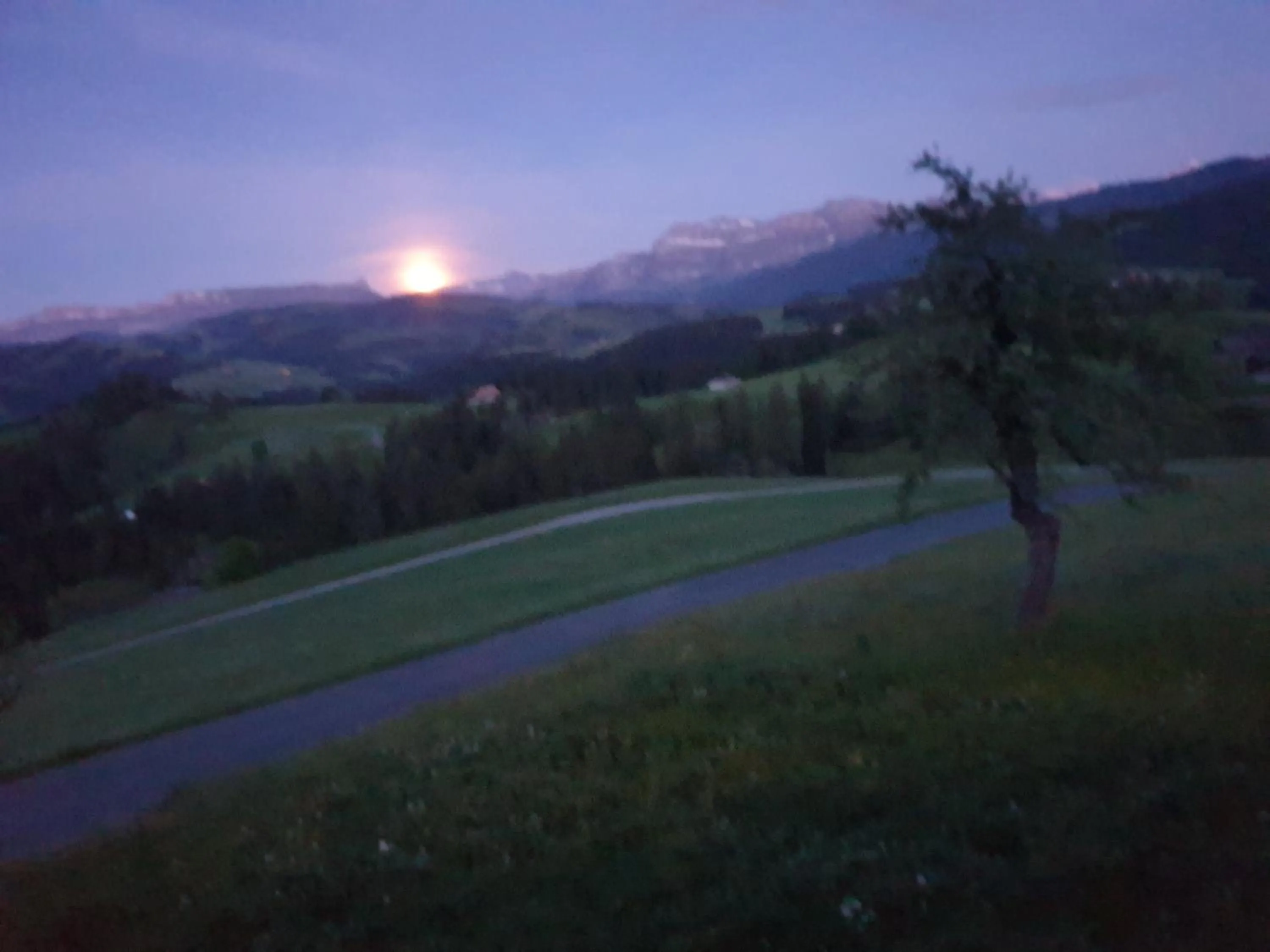 View (from property/room) in b&b krättli