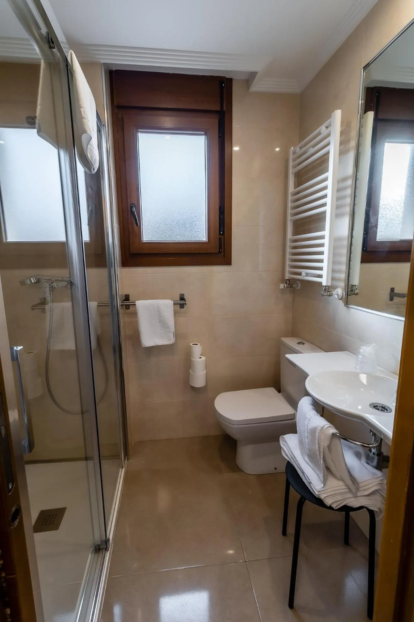 Bathroom in Apartamentos & casas rurales Santo Domingo de Silos