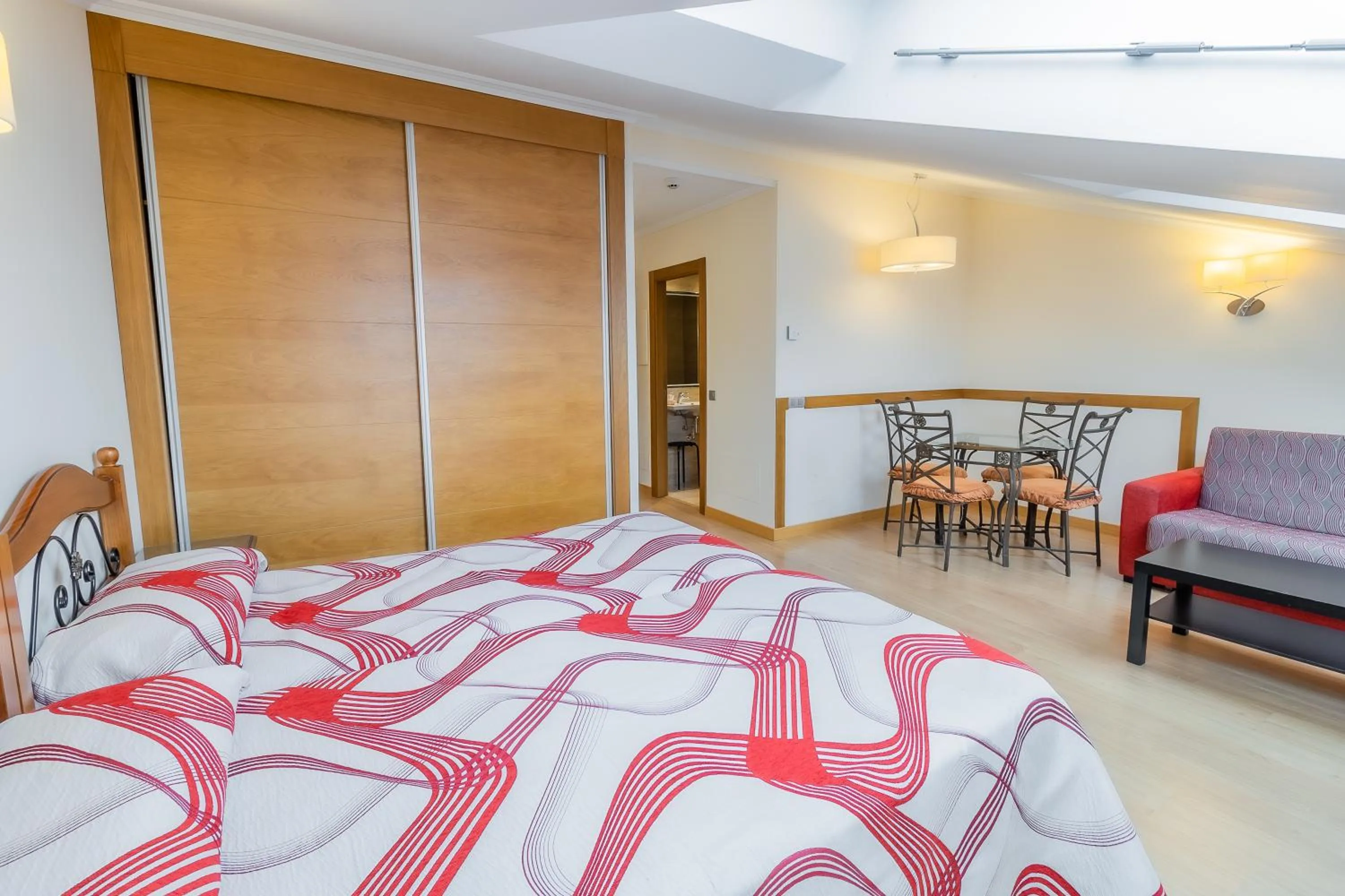 Bedroom, Bed in Apartamentos & casas rurales Santo Domingo de Silos