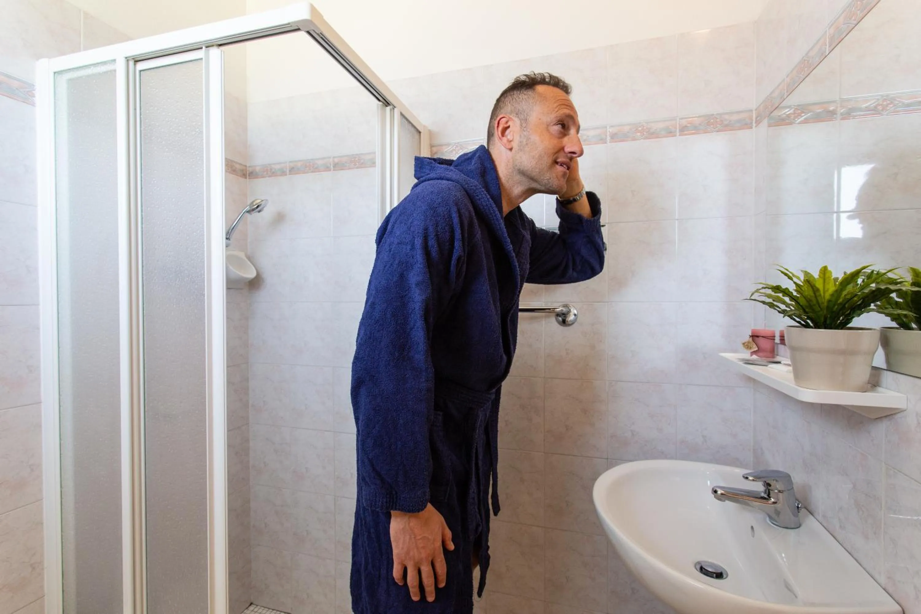 Bathroom in Hotel Reyt