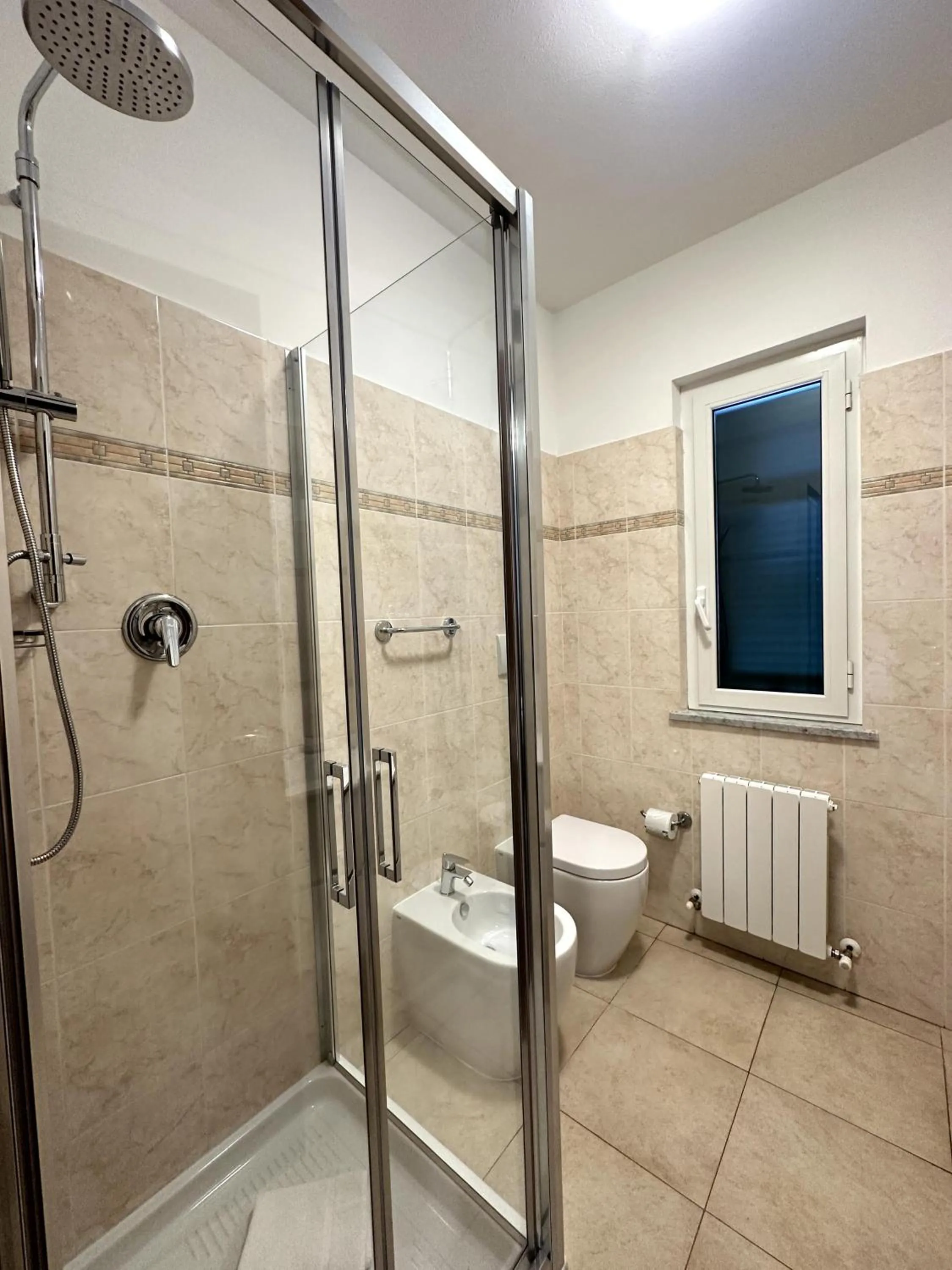 Shower in La Villetta del Golfo