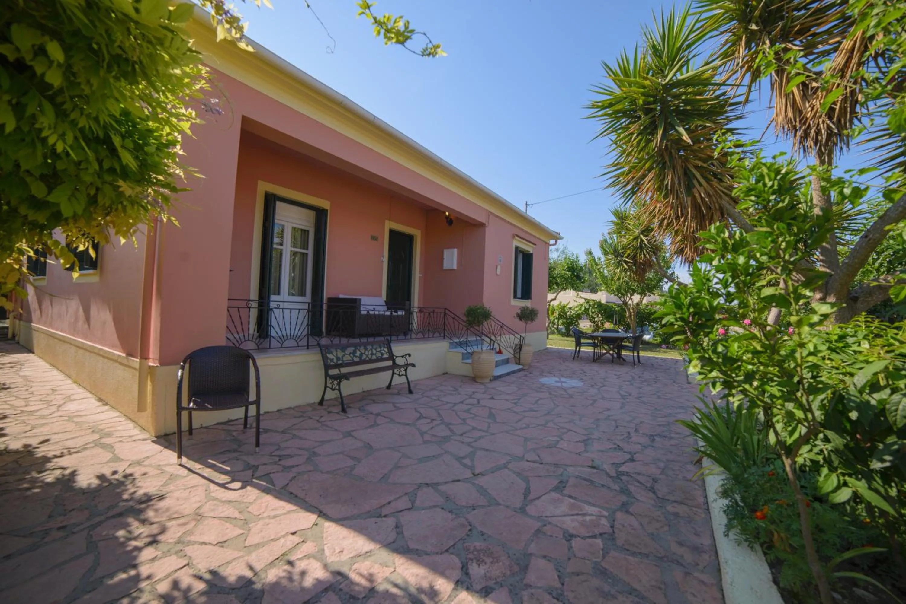 Patio in Othonas Apartments