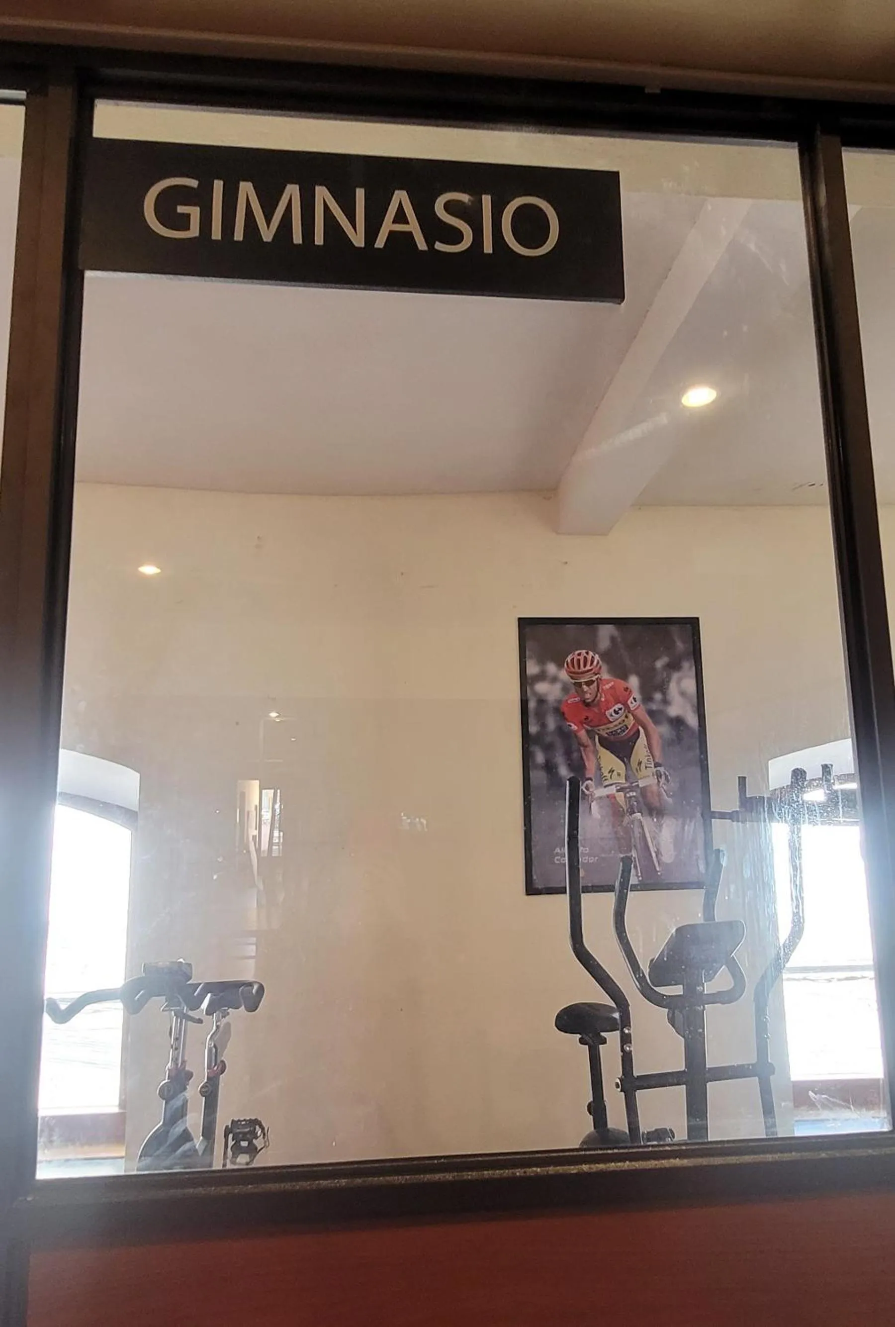 Fitness centre/facilities in Hotel Madrid