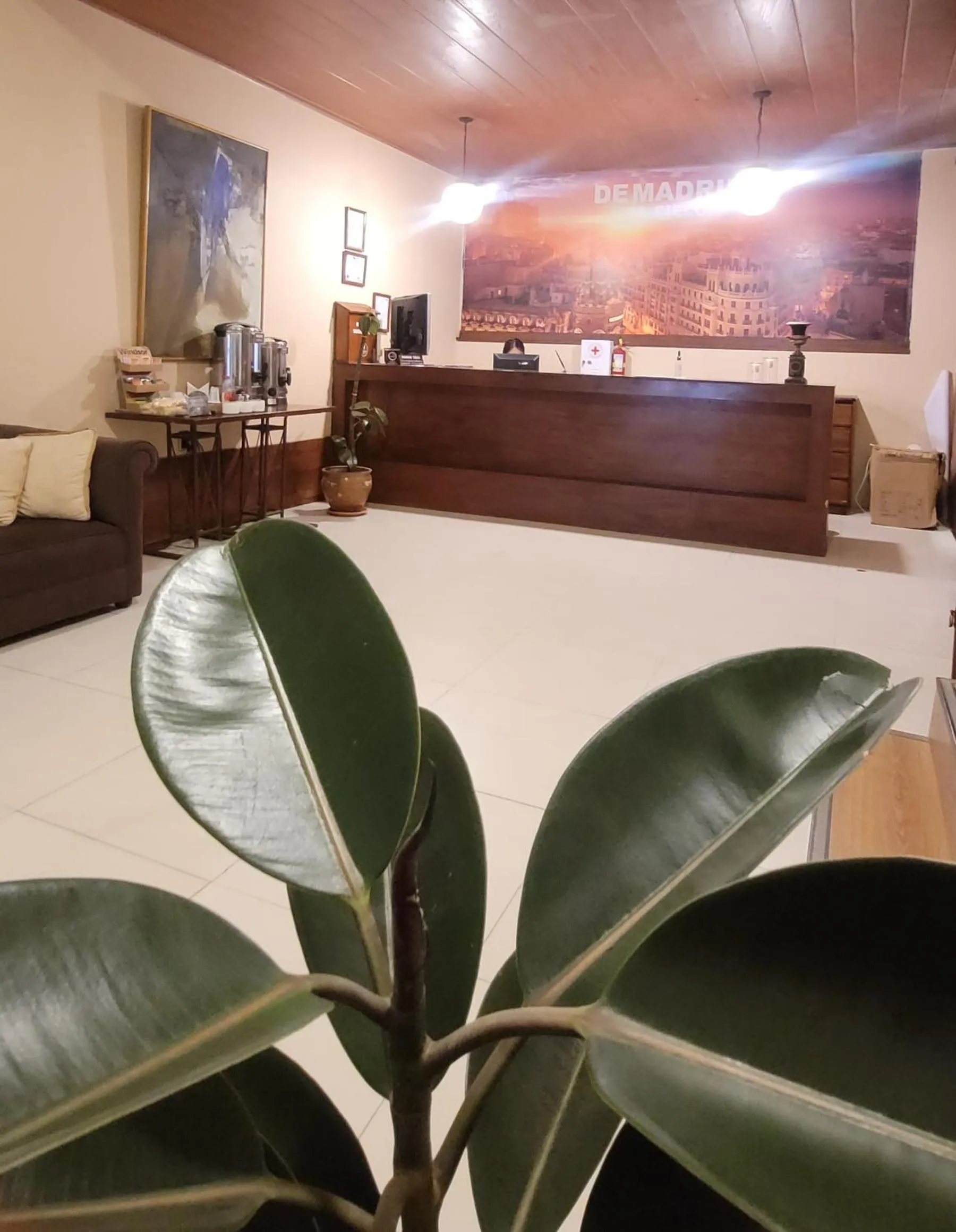 Living room in Hotel Madrid