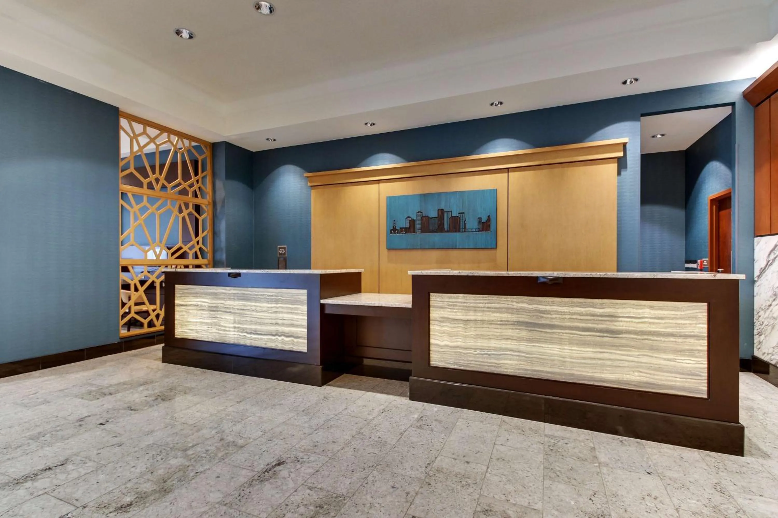 Lobby or reception in Drury Plaza Hotel Richmond