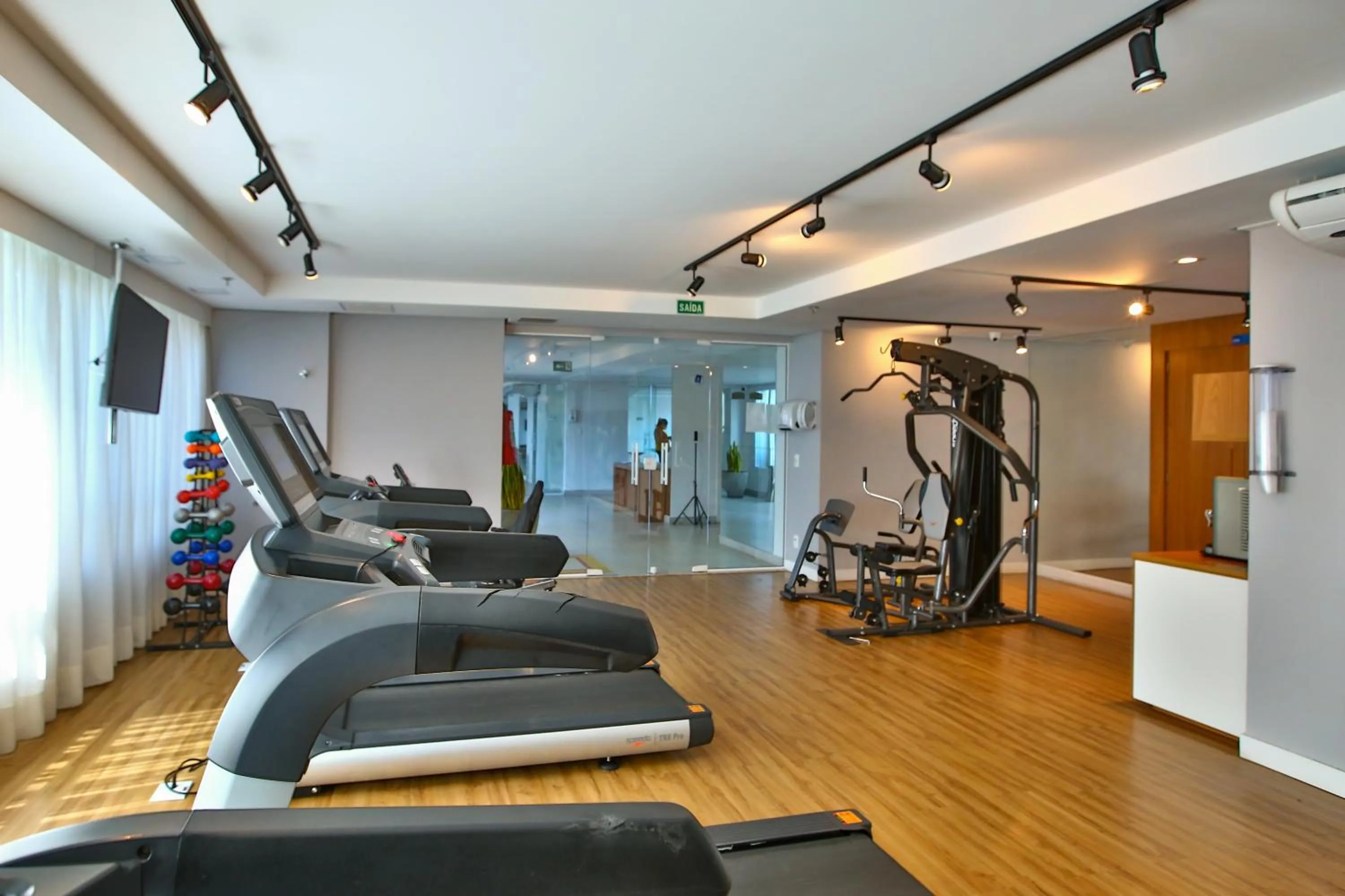 Fitness centre/facilities in eSuítes Campos dos Goytacazes
