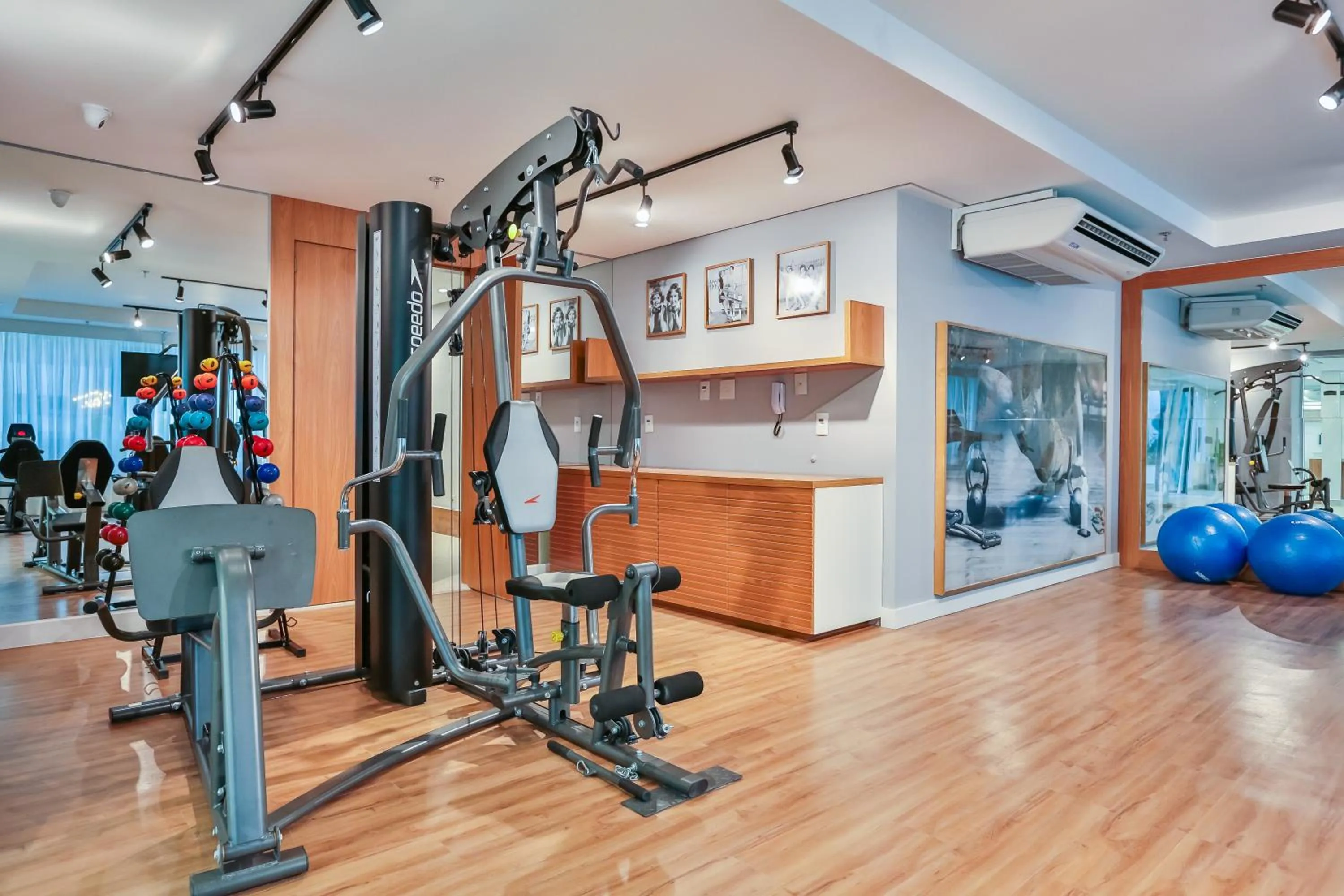 Fitness centre/facilities in eSuítes Campos dos Goytacazes