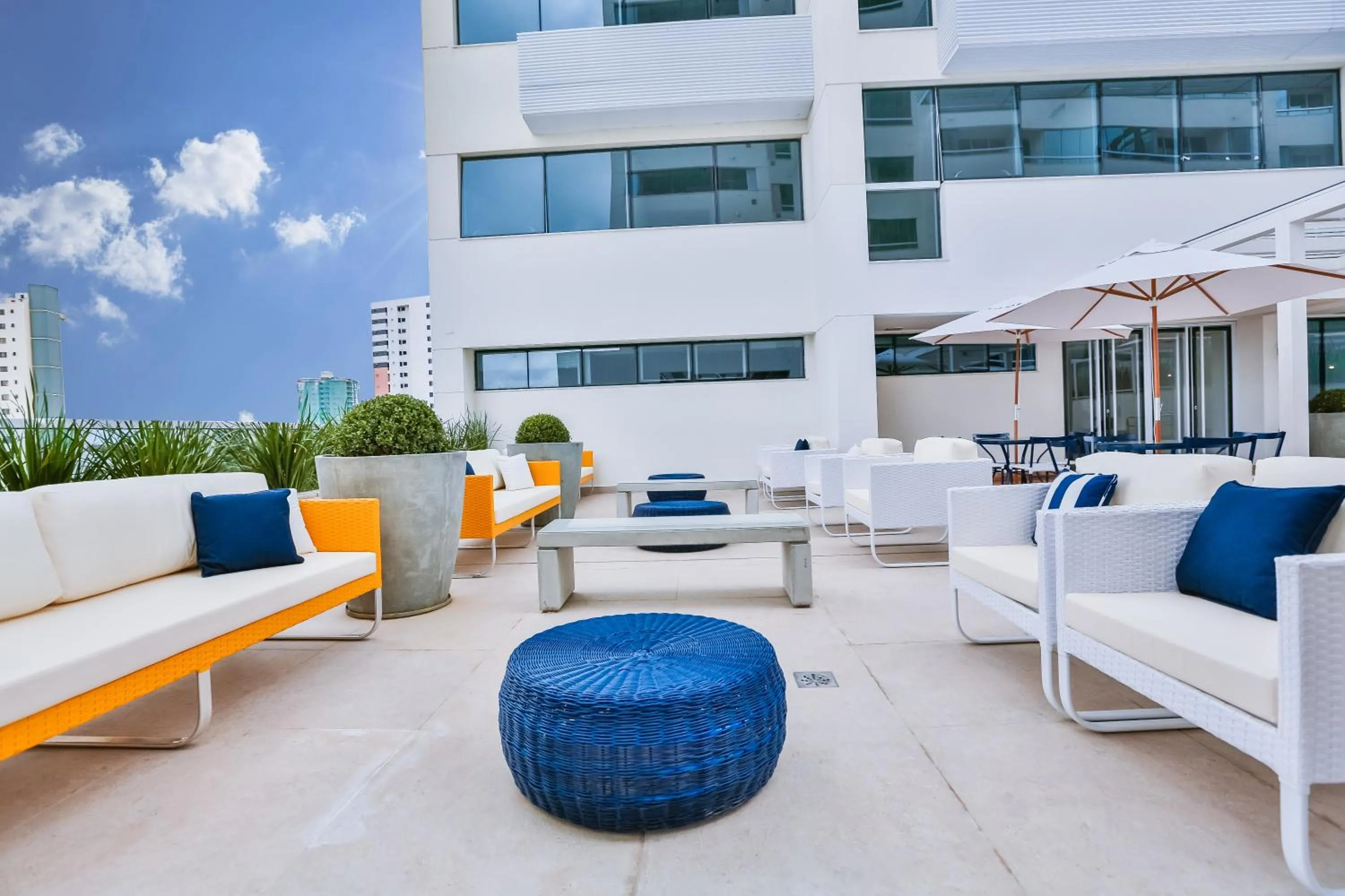 Seating area in eSuítes Campos dos Goytacazes