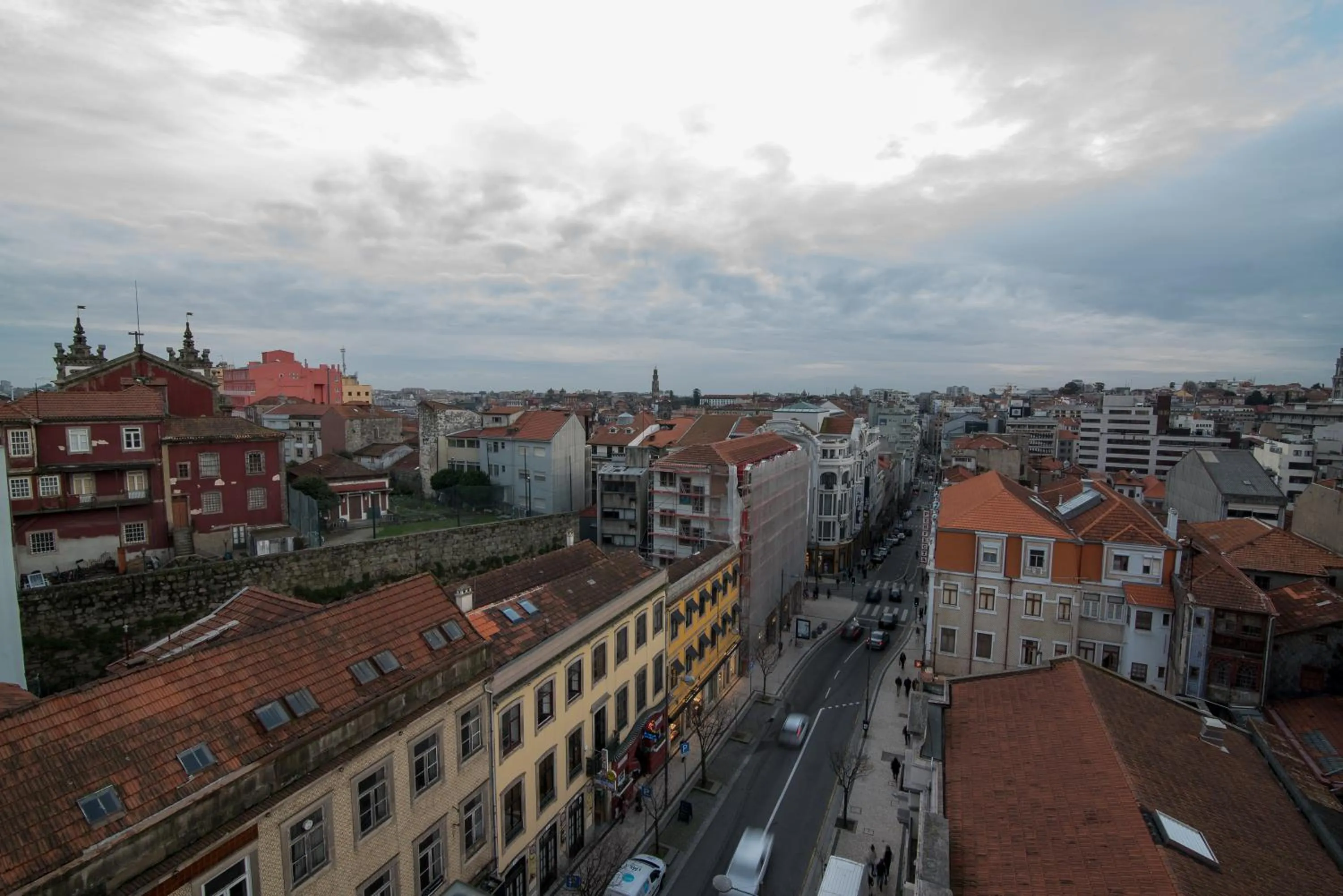 City view in Porto Coliseum Hotel