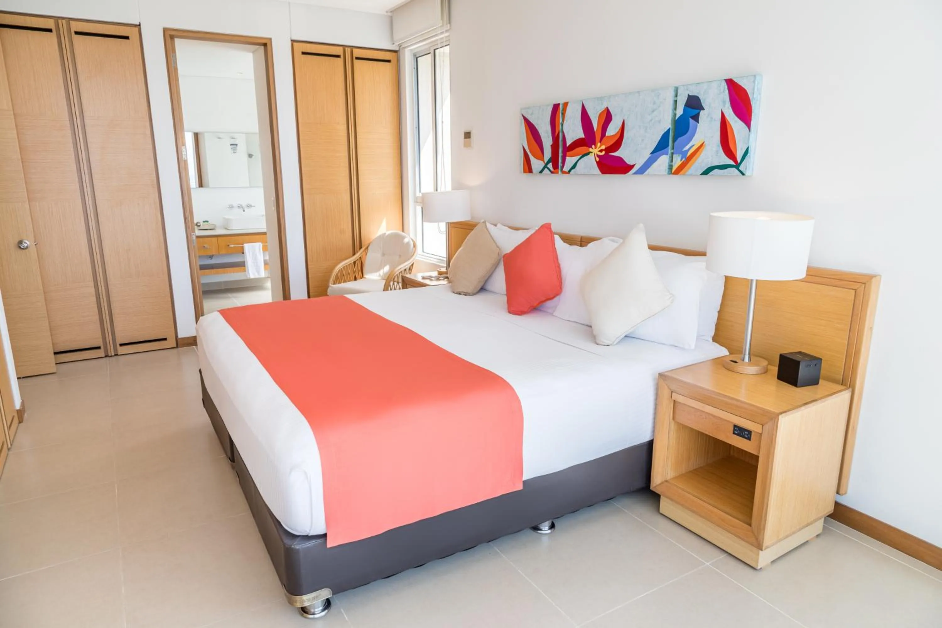 Bed in Hotel Irotama Reservado