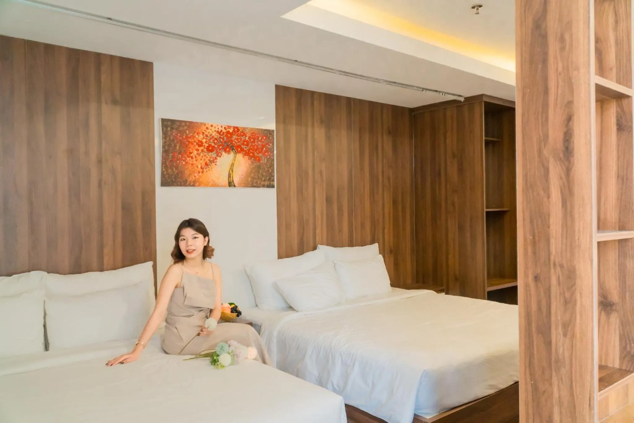 Bed in Gold Central Hotel by Haviland