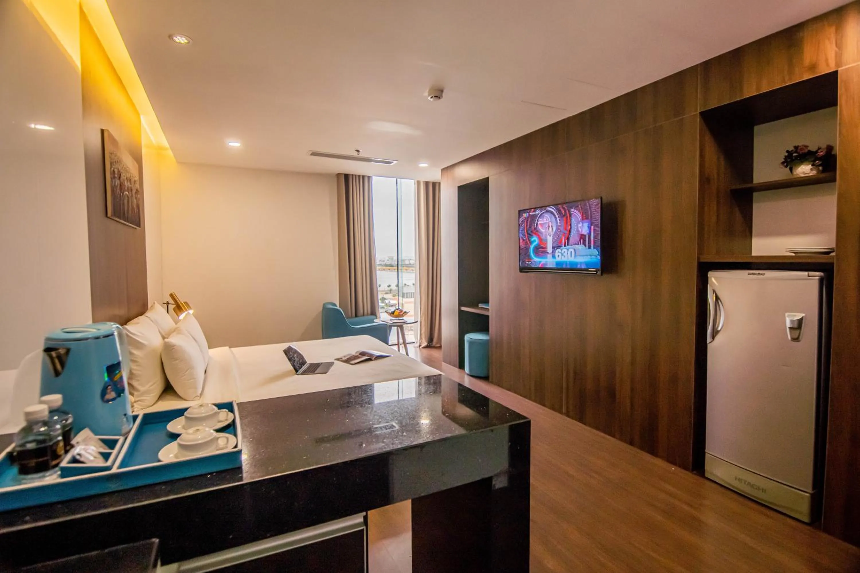 Bed in Gold Central Hotel by Haviland