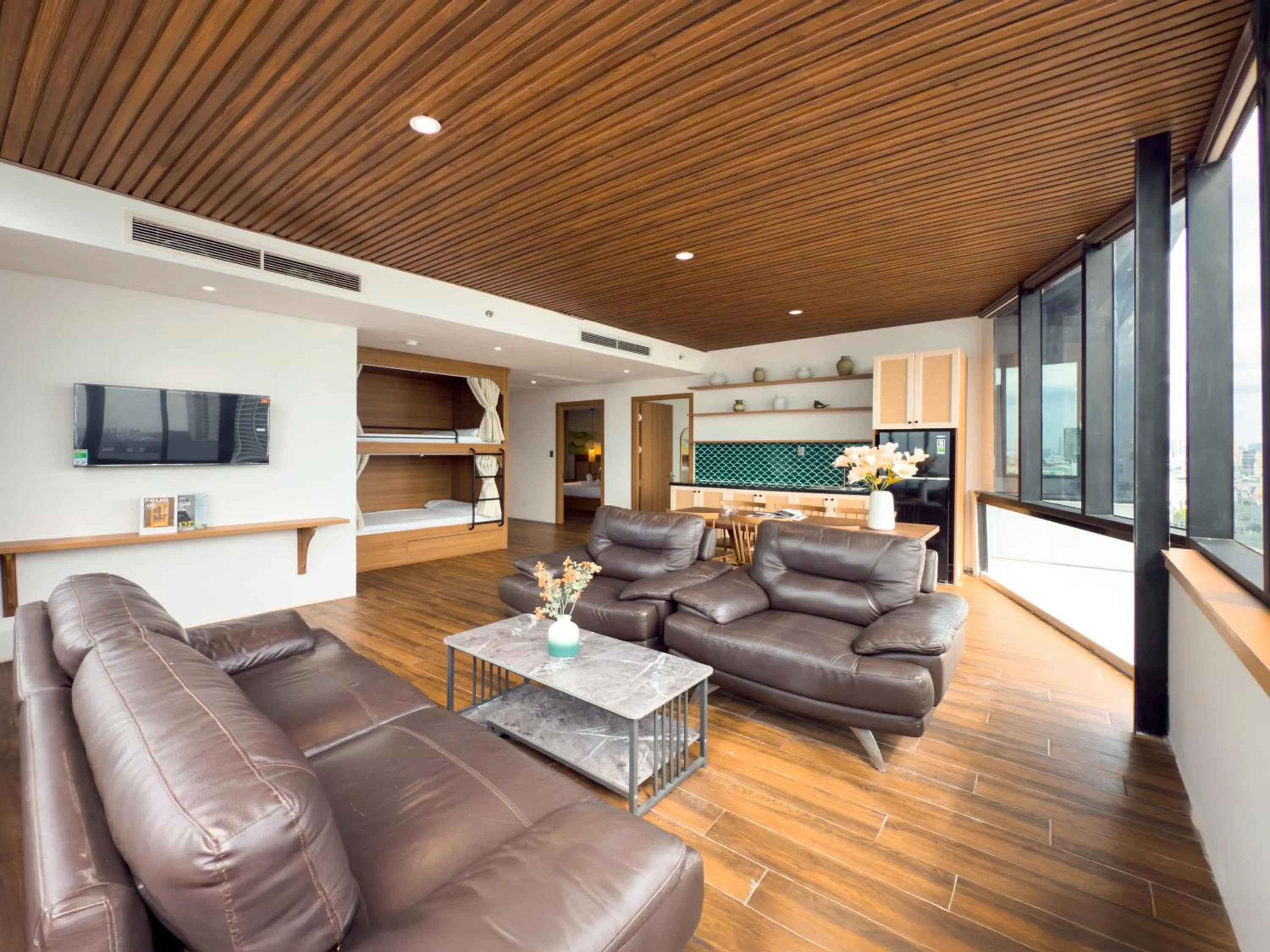 Living room in Gold Central Hotel by Haviland