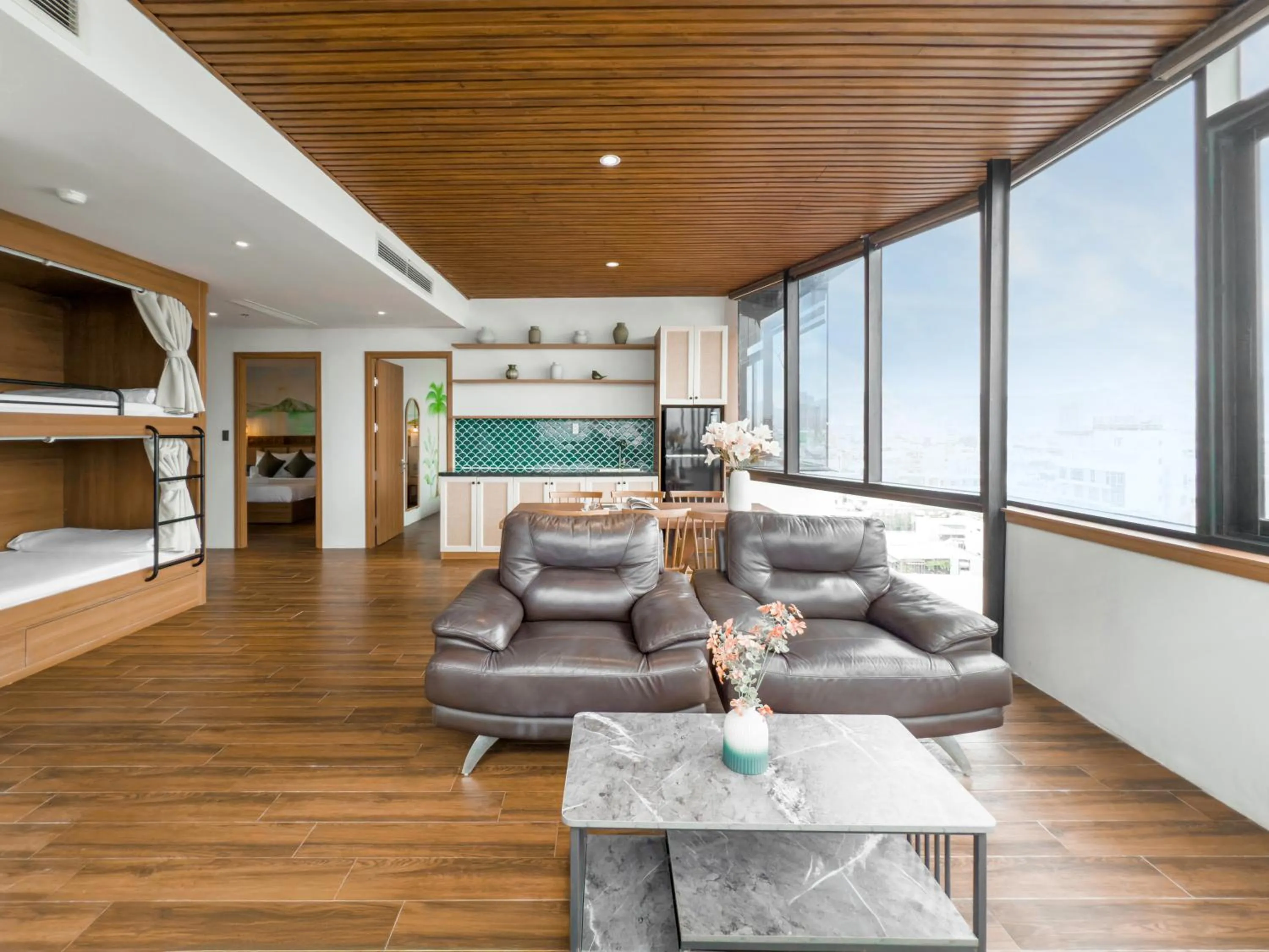 Living room in Gold Central Hotel by Haviland